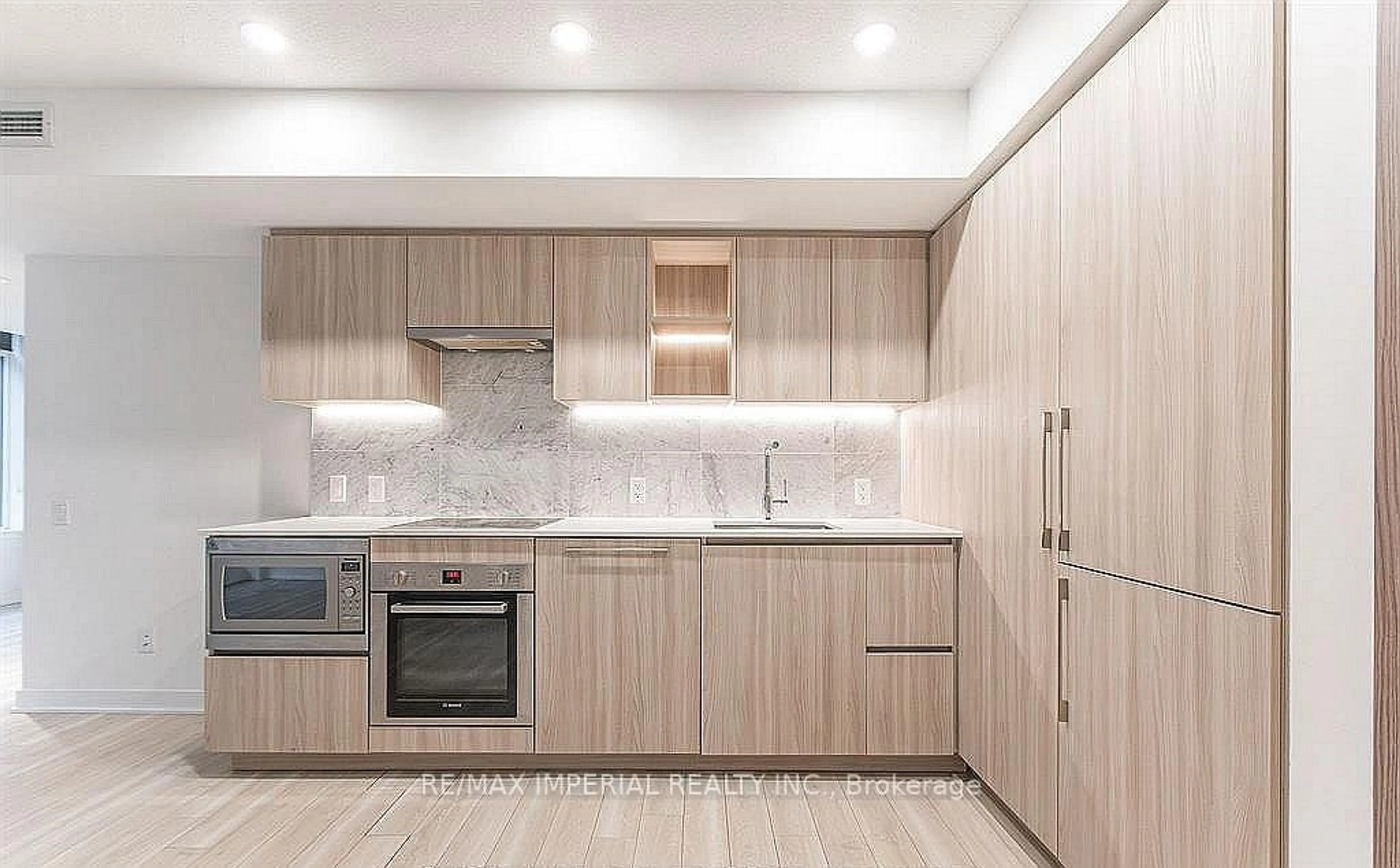 Standard kitchen, unknown for 17 Bathurst St #1902, Toronto Ontario M6A 2E1