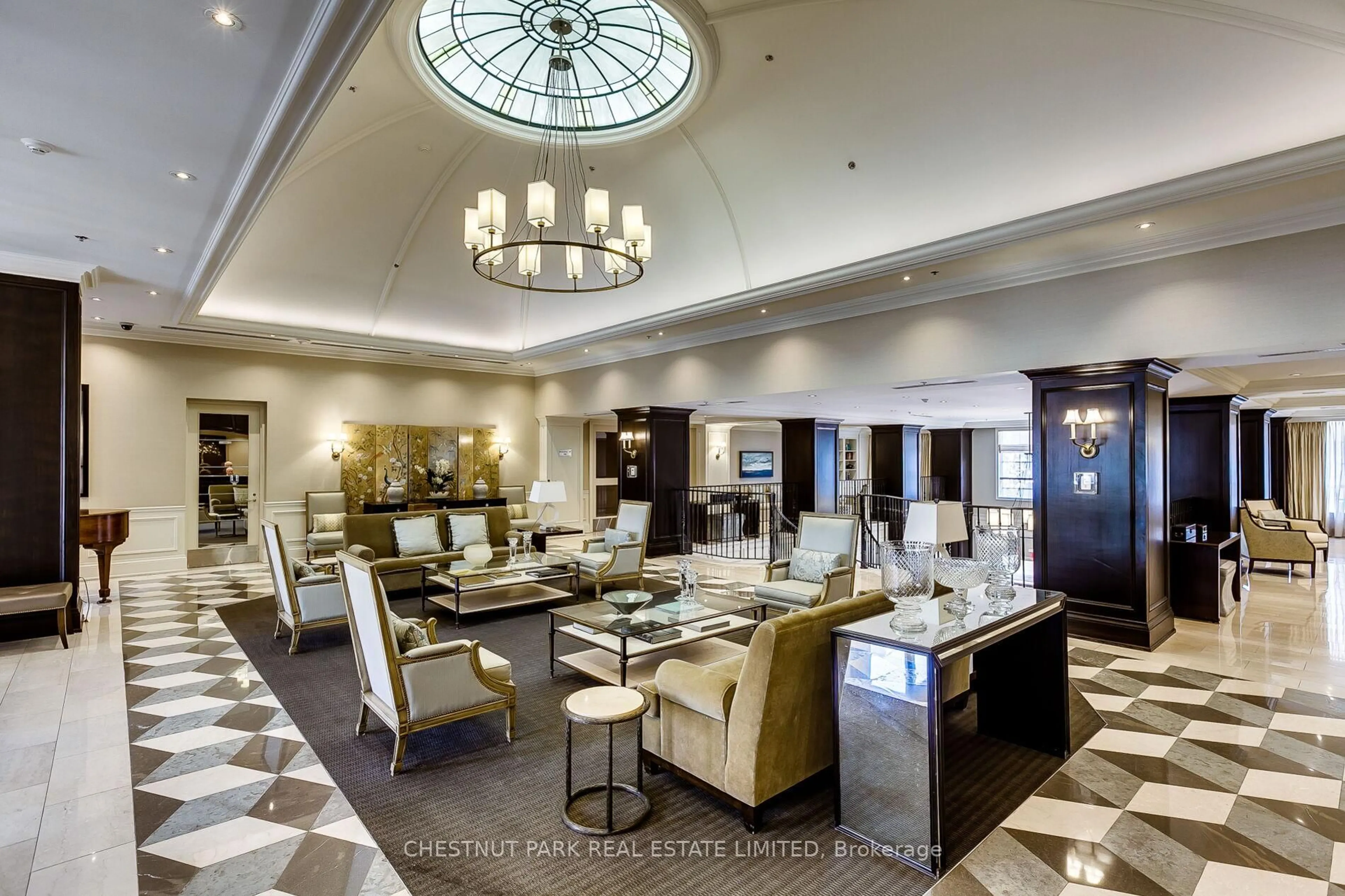 Lobby for 21 Burkebrook Pl #804, Toronto Ontario M4G 0A2