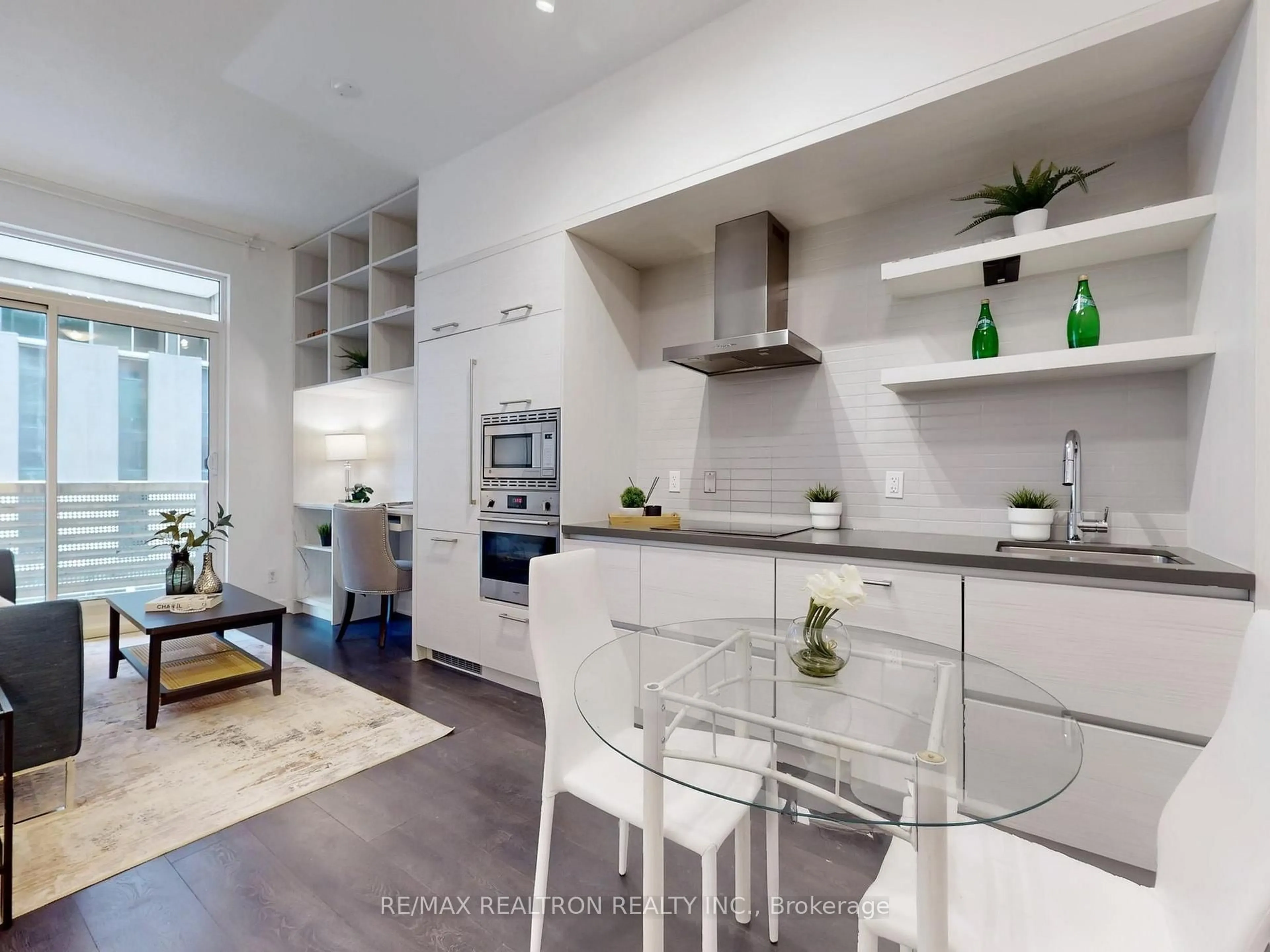 Open concept kitchen, unknown for 2221 Yonge St #213, Toronto Ontario M4S 0B8