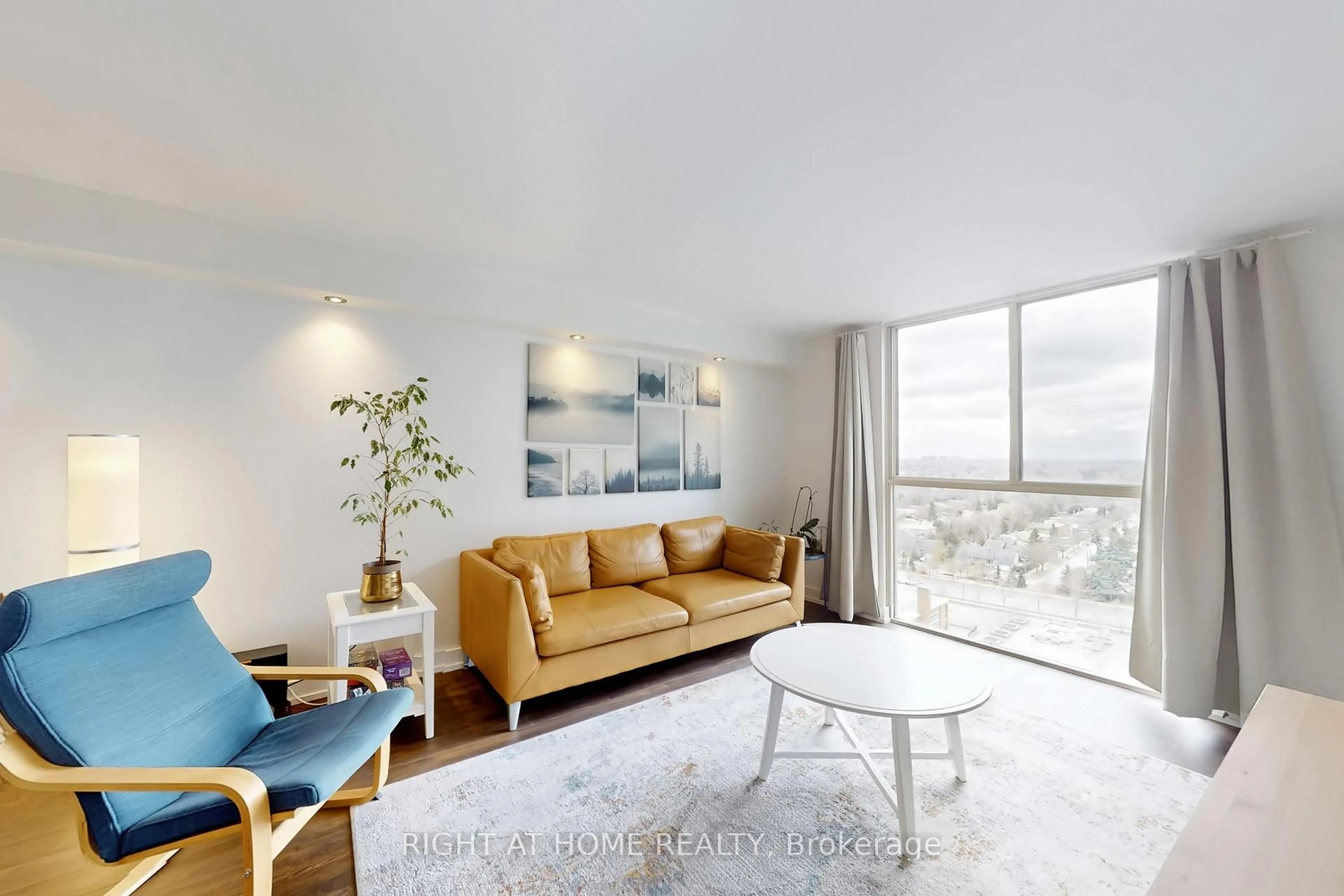 Living room with furniture, unknown for 5460 Yonge St #1404, Toronto Ontario M2N 6K7