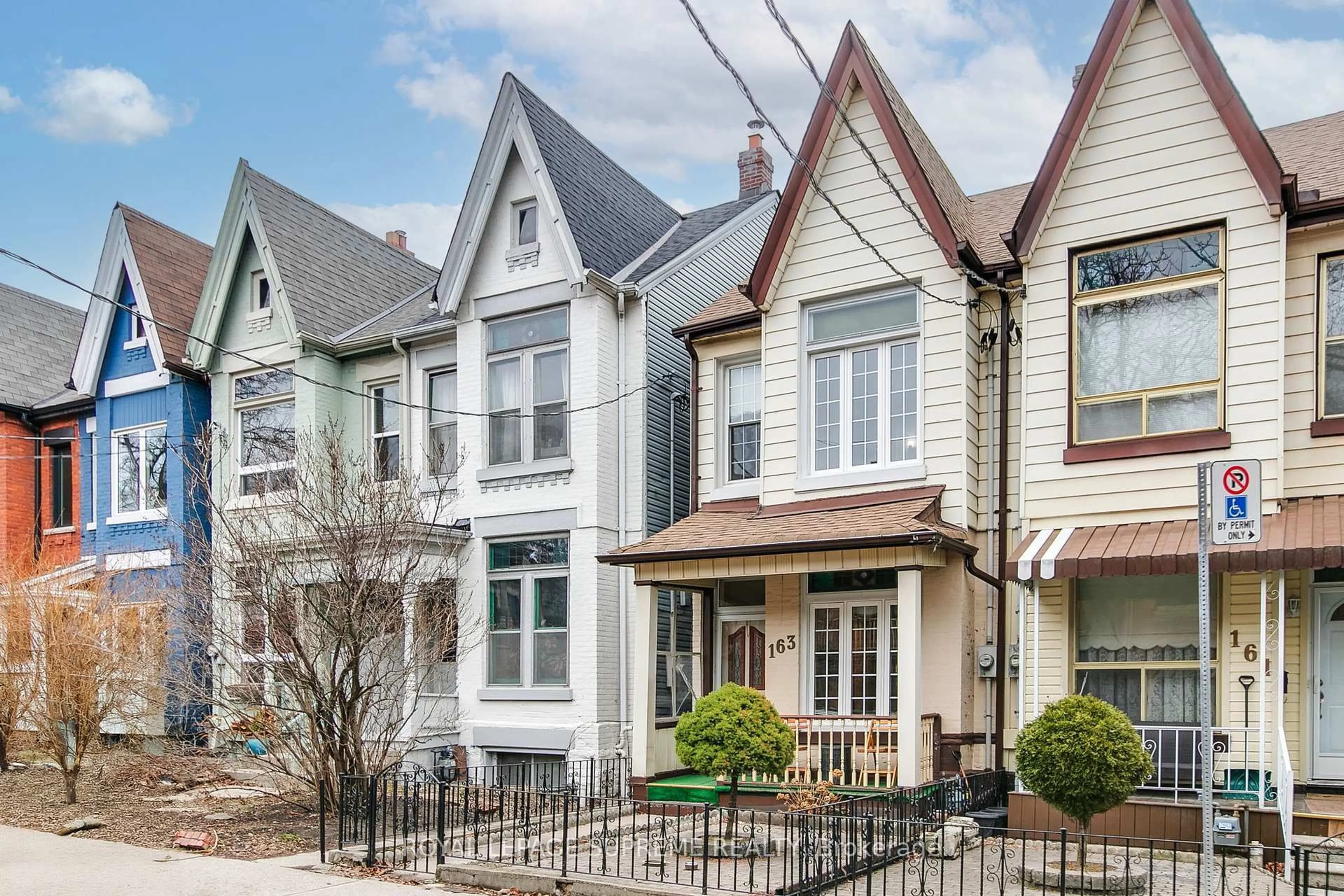 Home with brick exterior material, street for 163 Beaconsfield Ave, Toronto Ontario M6J 3J7