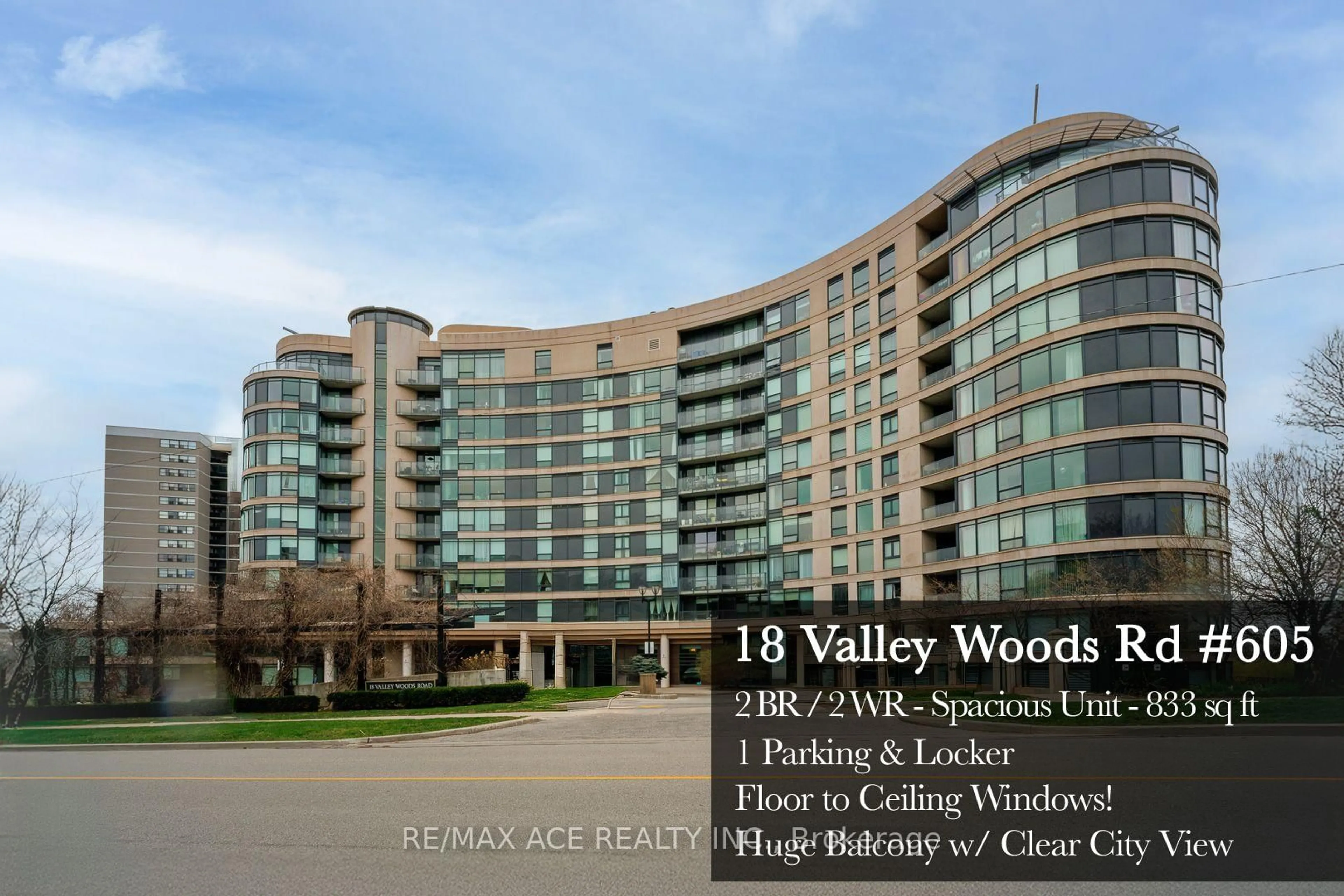 Indoor foyer for 18 Valley Woods Rd #605, Toronto Ontario M3A 0A1