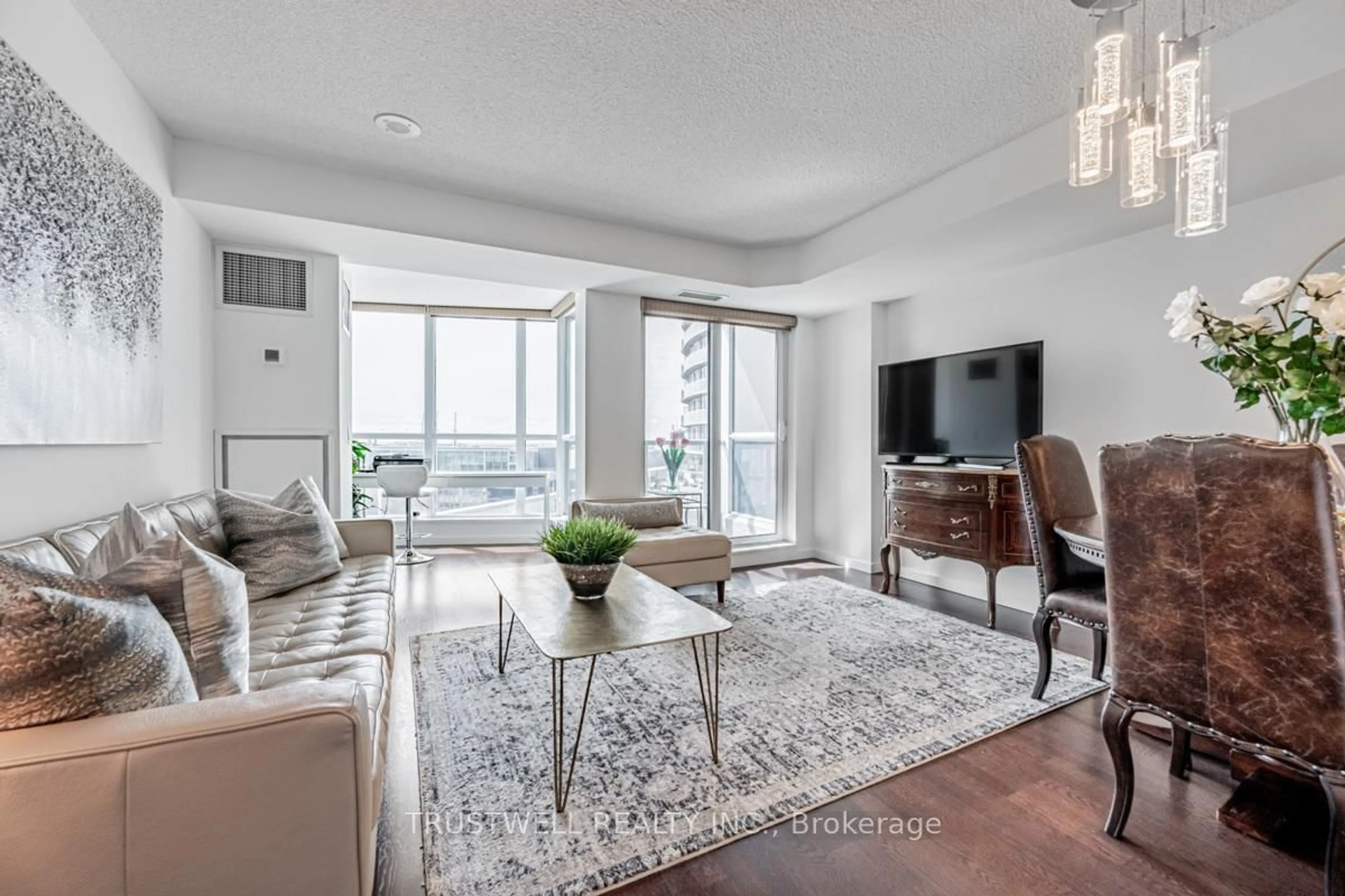 Living room with furniture, unknown for 208 Queens Quay #511, Toronto Ontario M5J 2Y5