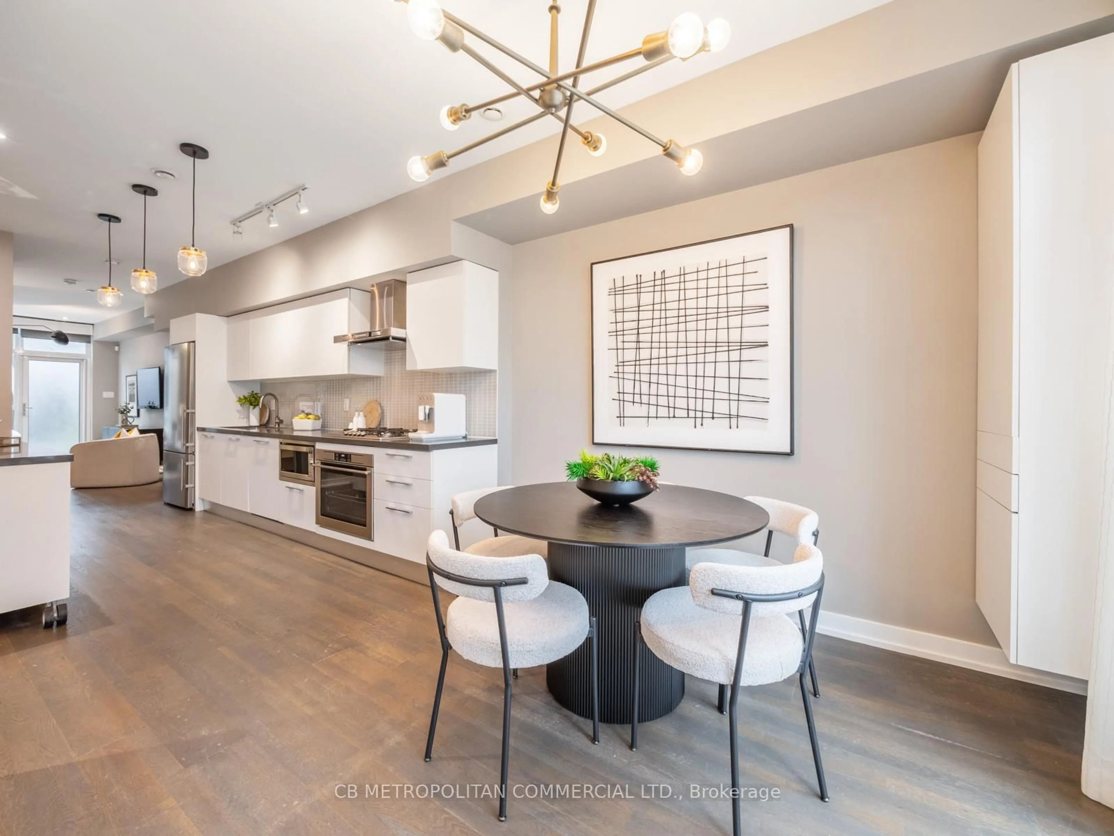 Open concept kitchen, unknown for 28A Givins St, Toronto Ontario M6J 2X7