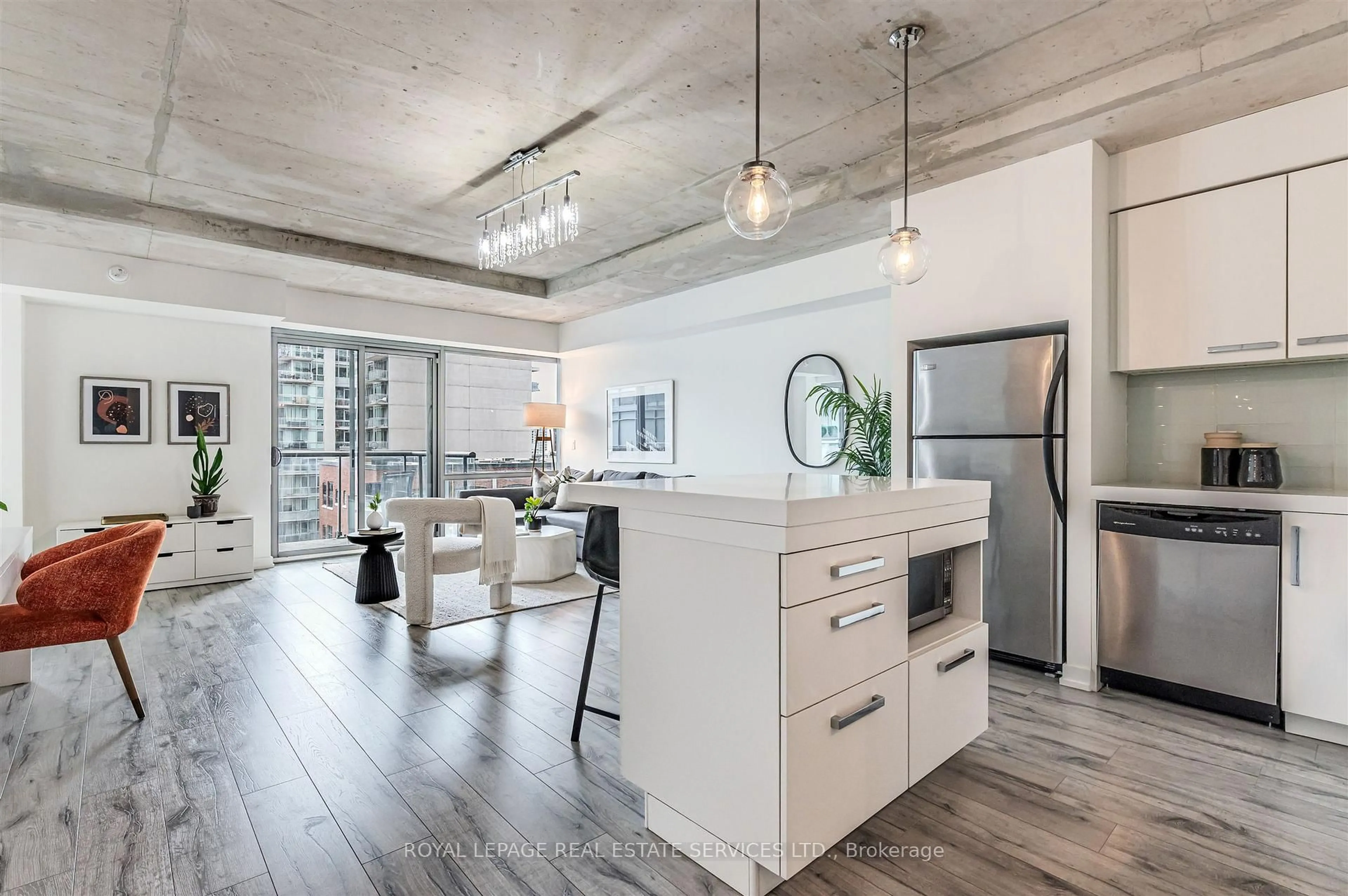 Open concept kitchen, unknown for 55 Stewart St #703, Toronto Ontario M5V 2V1