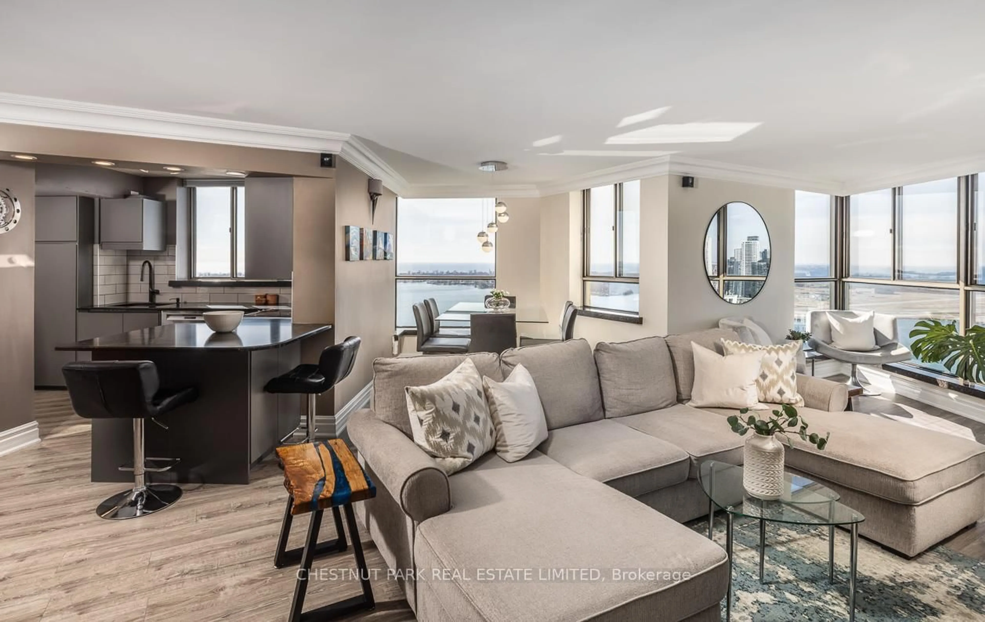 Living room with furniture, unknown for 270 Queens Quay #3101, Toronto Ontario M5J 2N4