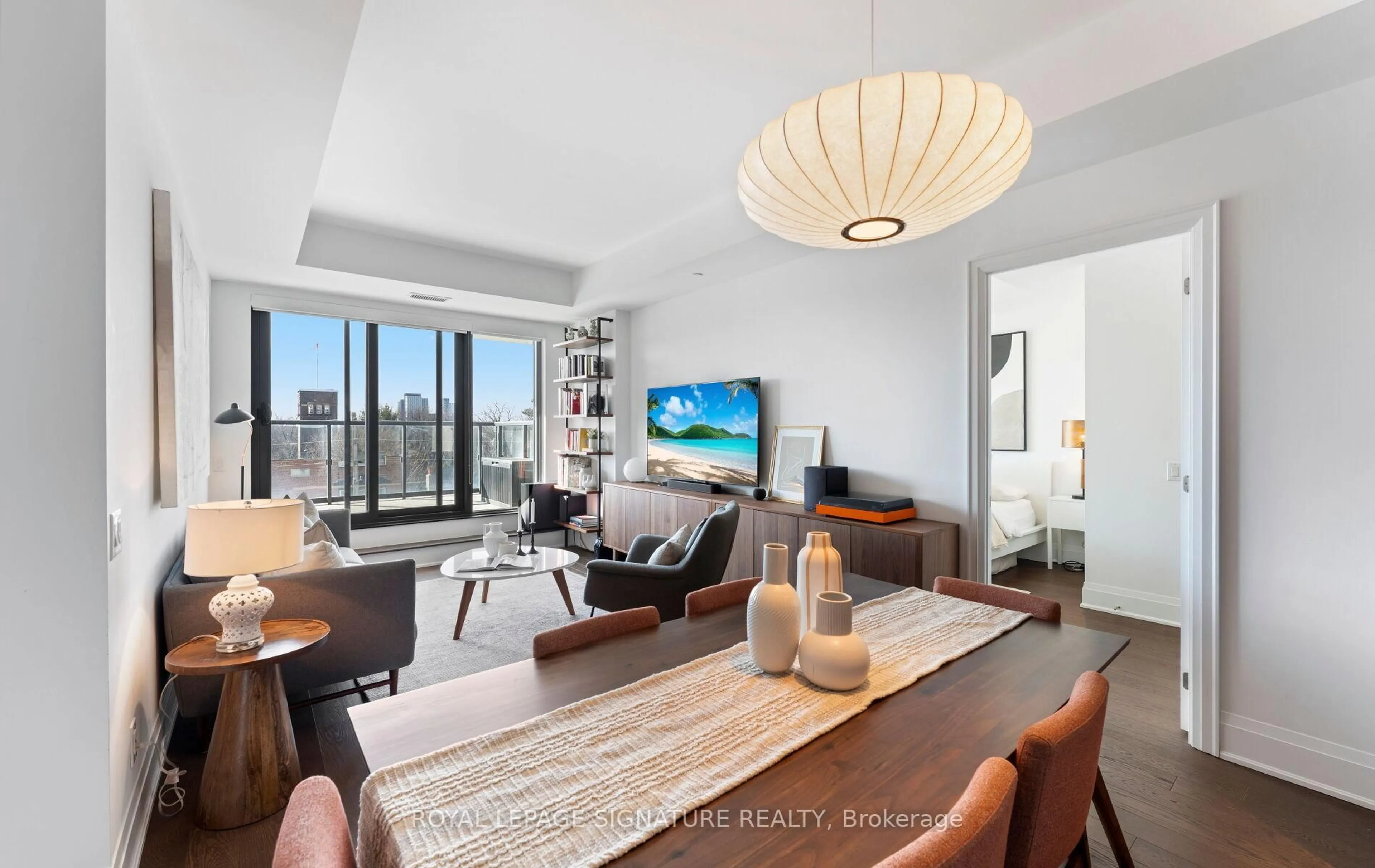 Living room with furniture, unknown for 280 Howland Ave #408, Toronto Ontario M5R 0C3