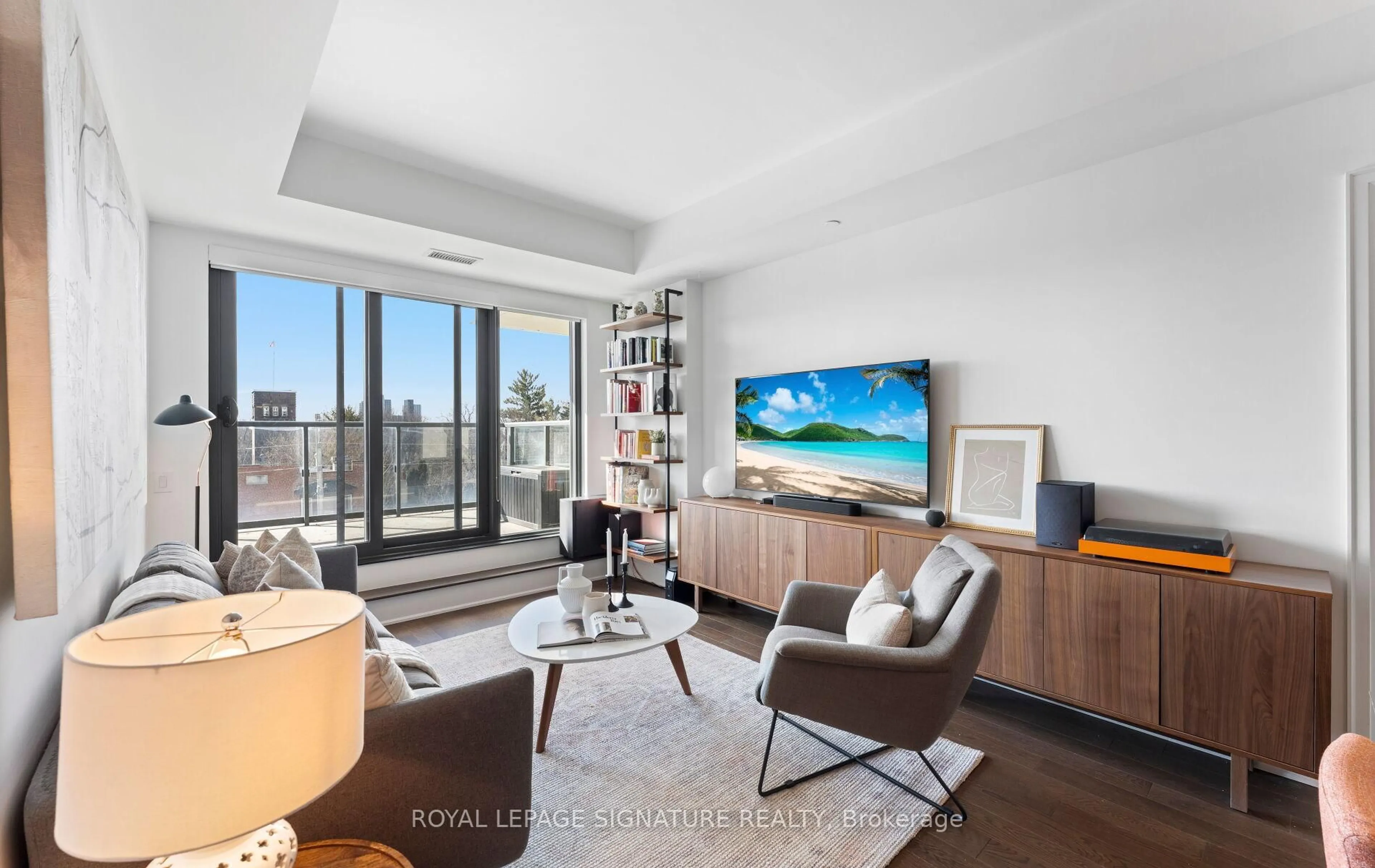 Living room with furniture, unknown for 280 Howland Ave #408, Toronto Ontario M5R 0C3