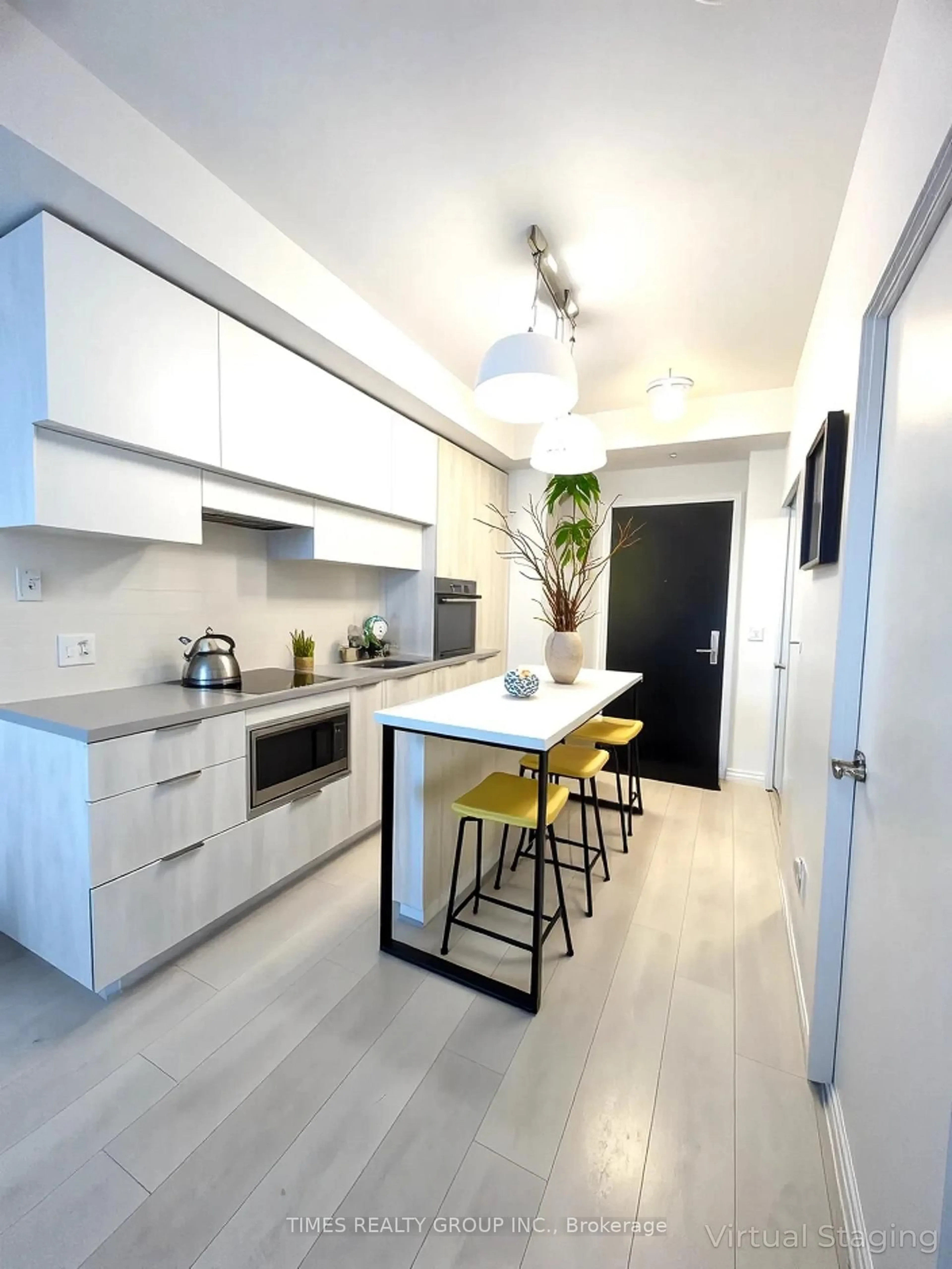 Contemporary kitchen, unknown for 8 Eglinton Ave #2003, Toronto Ontario M4P 1A6