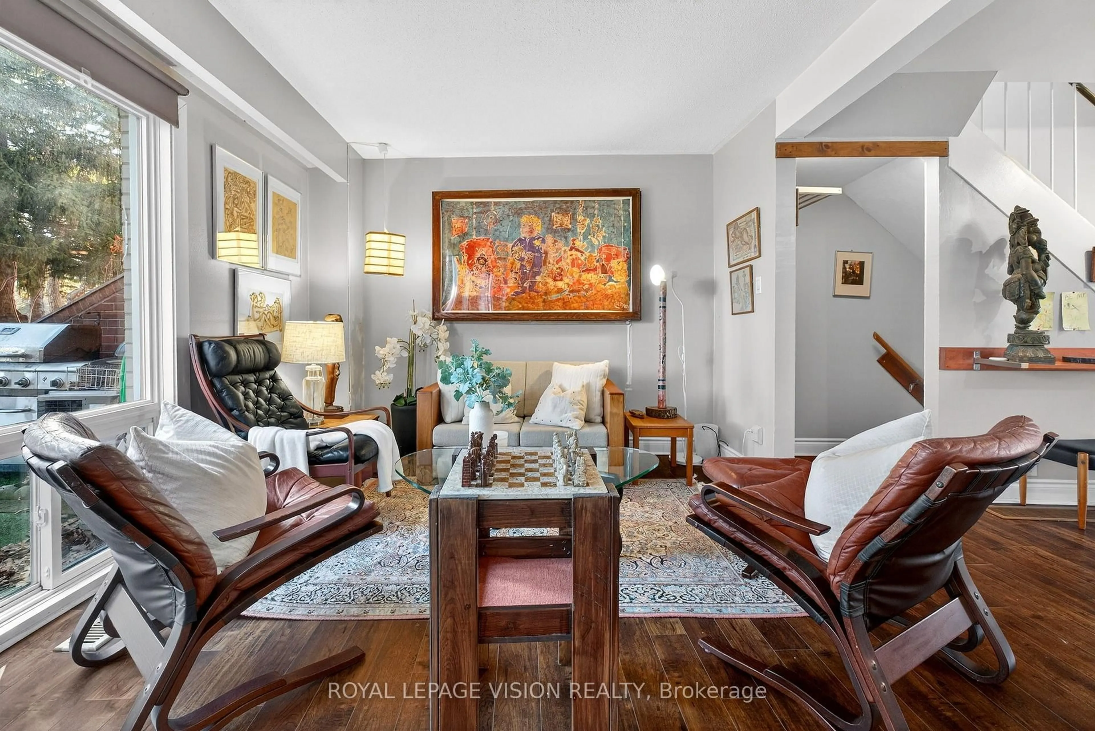 Living room with furniture, unknown for 8 Esterbrooke Ave #9, Toronto Ontario M2J 2C2