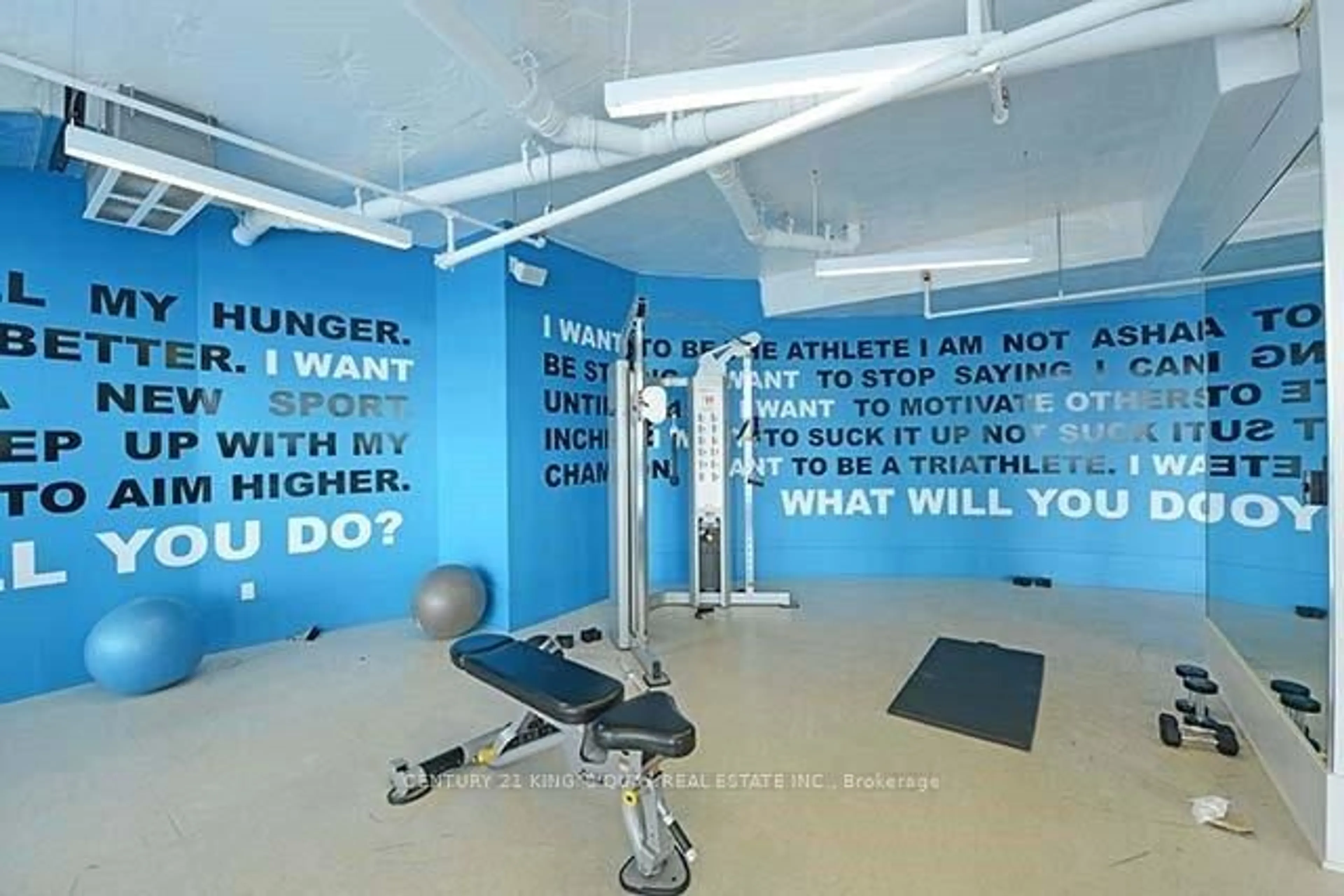 Gym or fitness room for 50 Bruyeres Mews #1613, Toronto Ontario M5V 0H8
