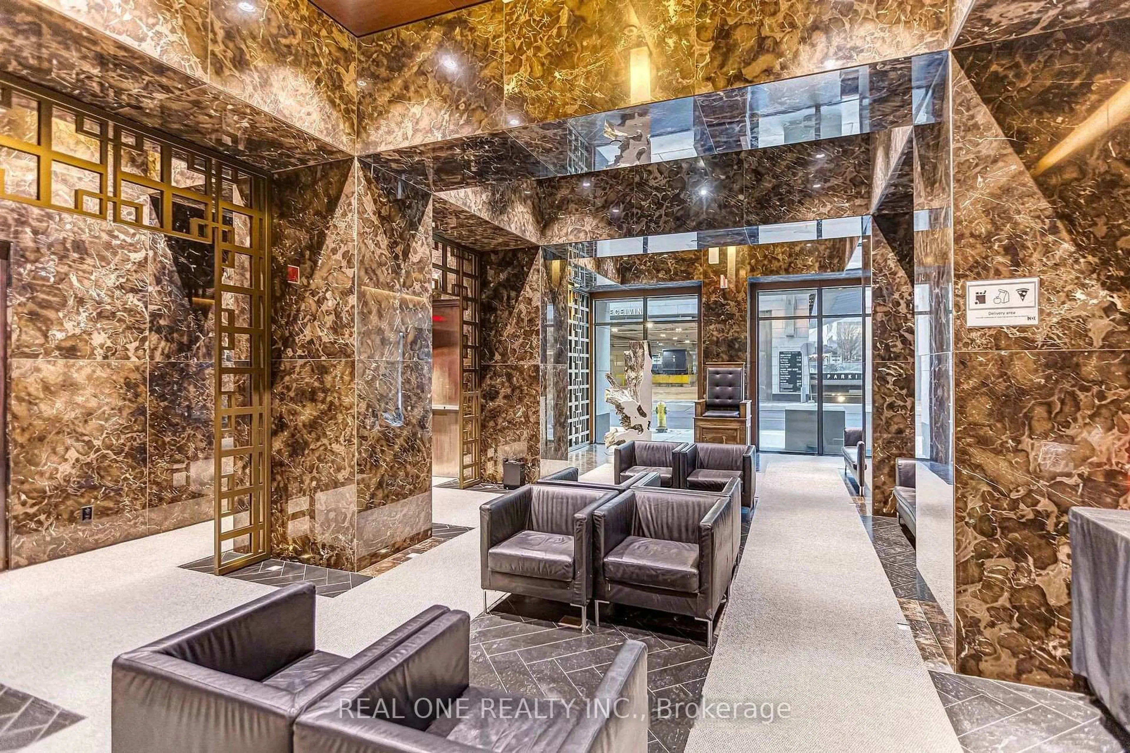 Lobby for 70 Temperance St #4317, Toronto Ontario M5H 4E8