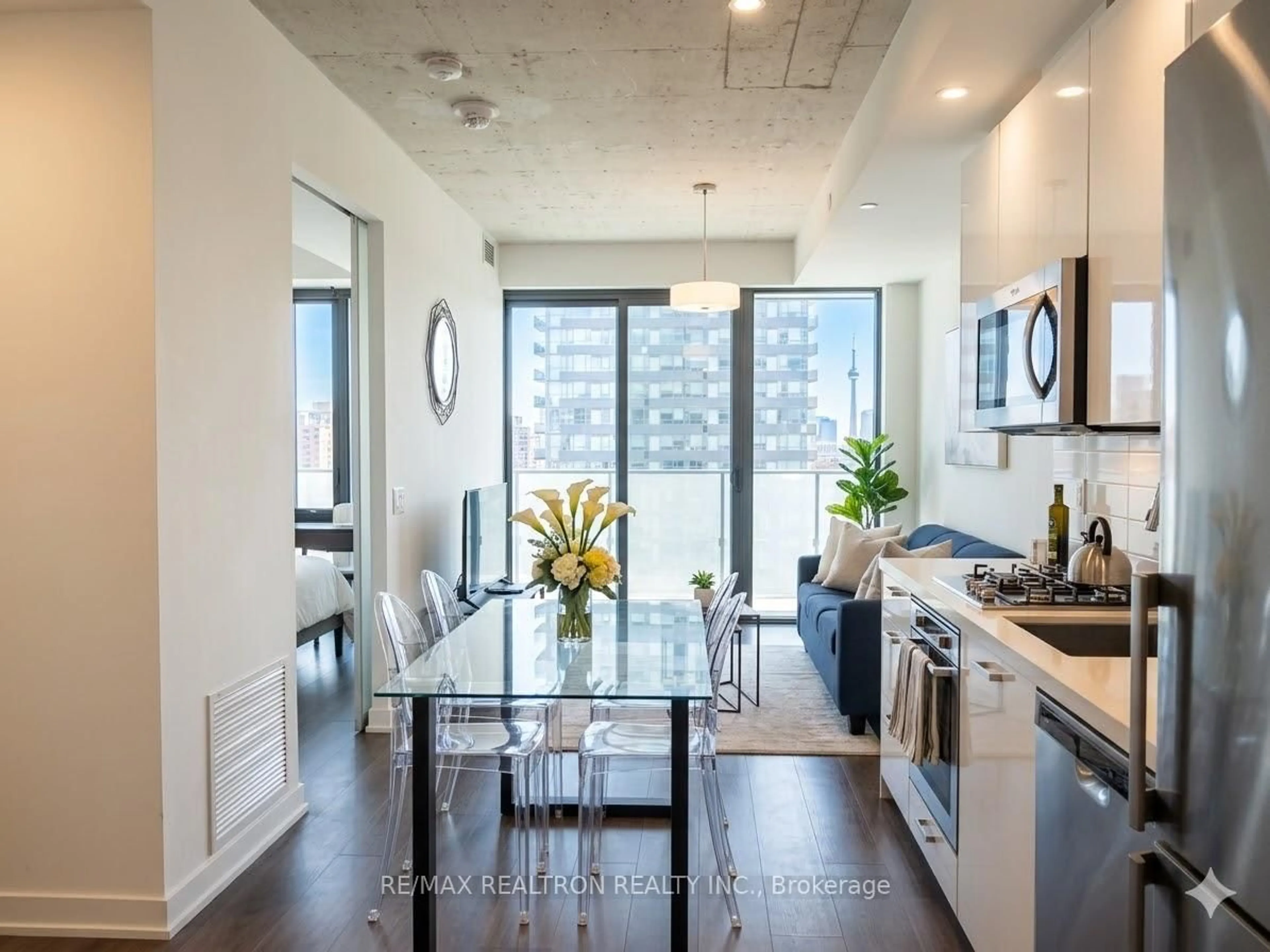 Contemporary kitchen, unknown for 55 Ontario St #706, Toronto Ontario M5A 0T8