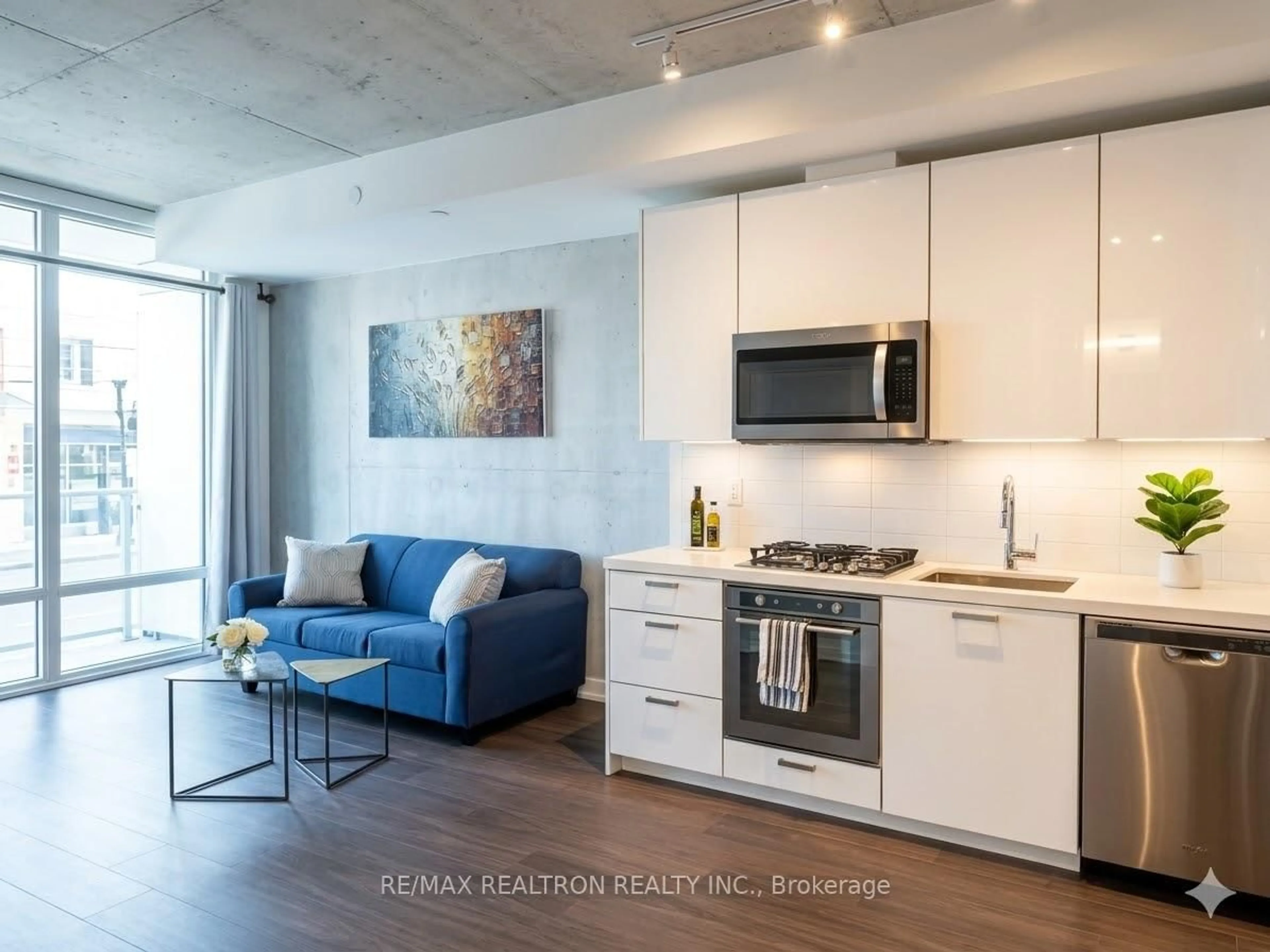 Open concept kitchen, unknown for 55 Ontario St #706, Toronto Ontario M5A 0T8