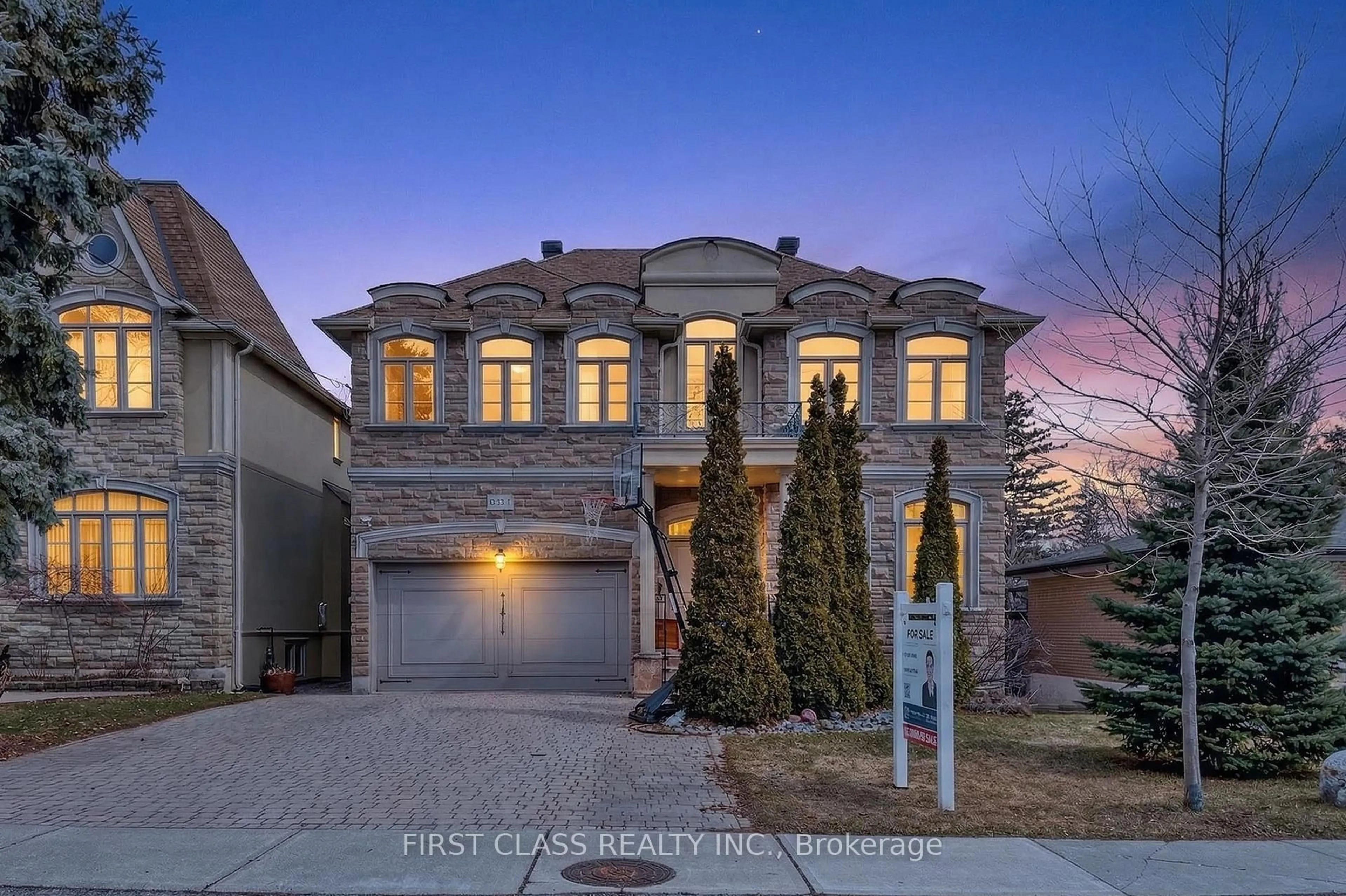 Home with brick exterior material, street for 1031A Lillian St, Toronto Ontario M2M 3G1