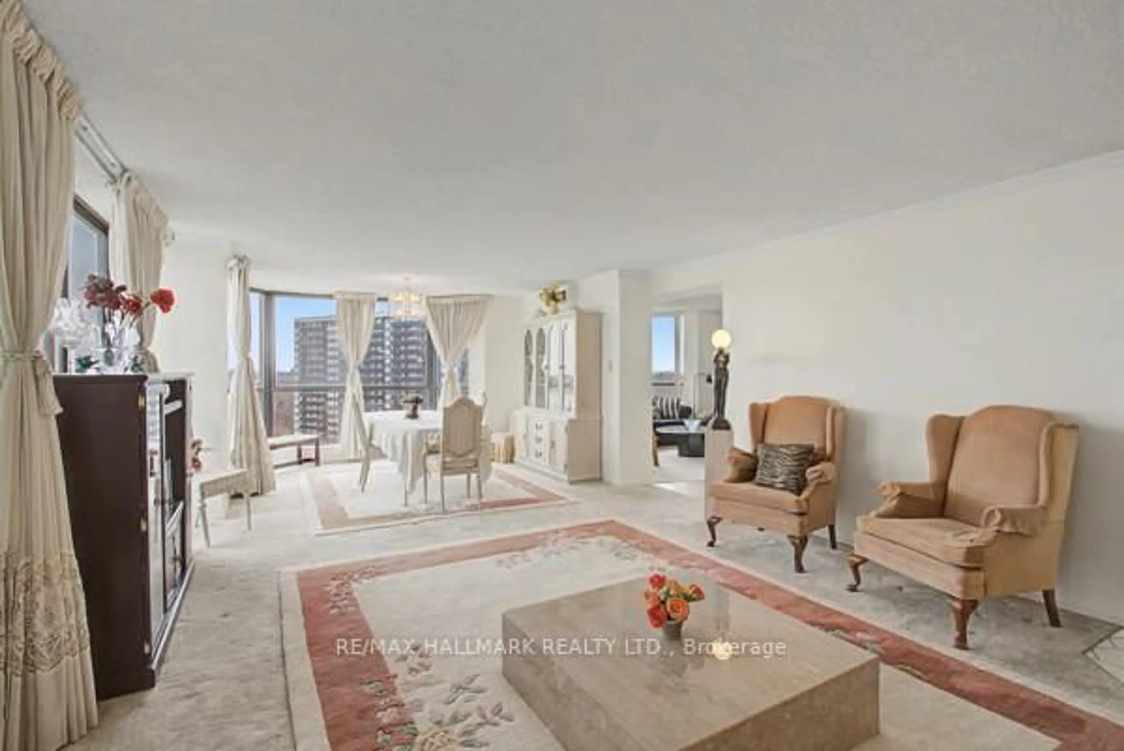 Living room with furniture, unknown for 131 Torresdale Ave #1002, Toronto Ontario M2R 3T1