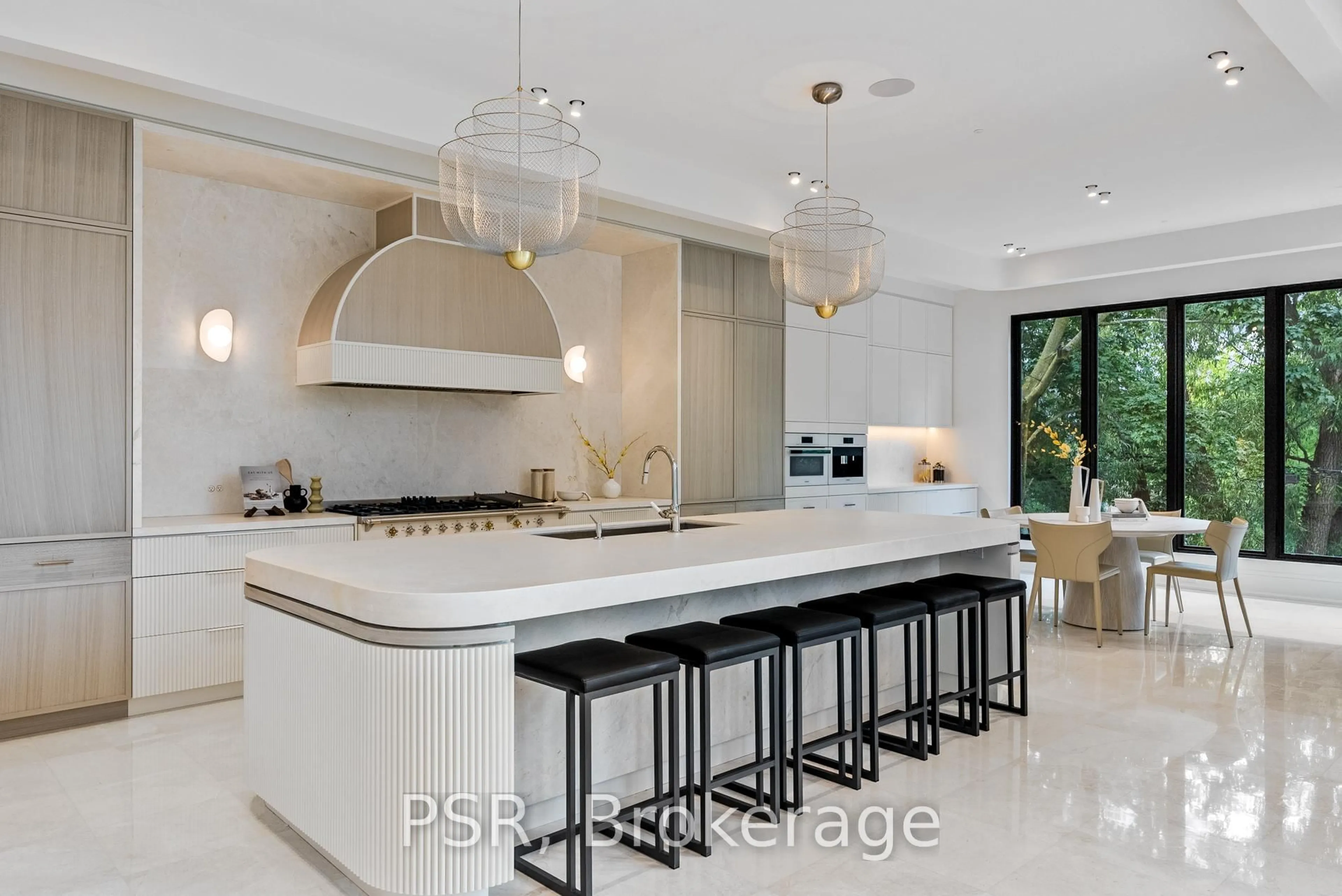 Contemporary kitchen, ceramic/tile floor for 84 Old Forest Hill Rd, Toronto Ontario M5P 2R5