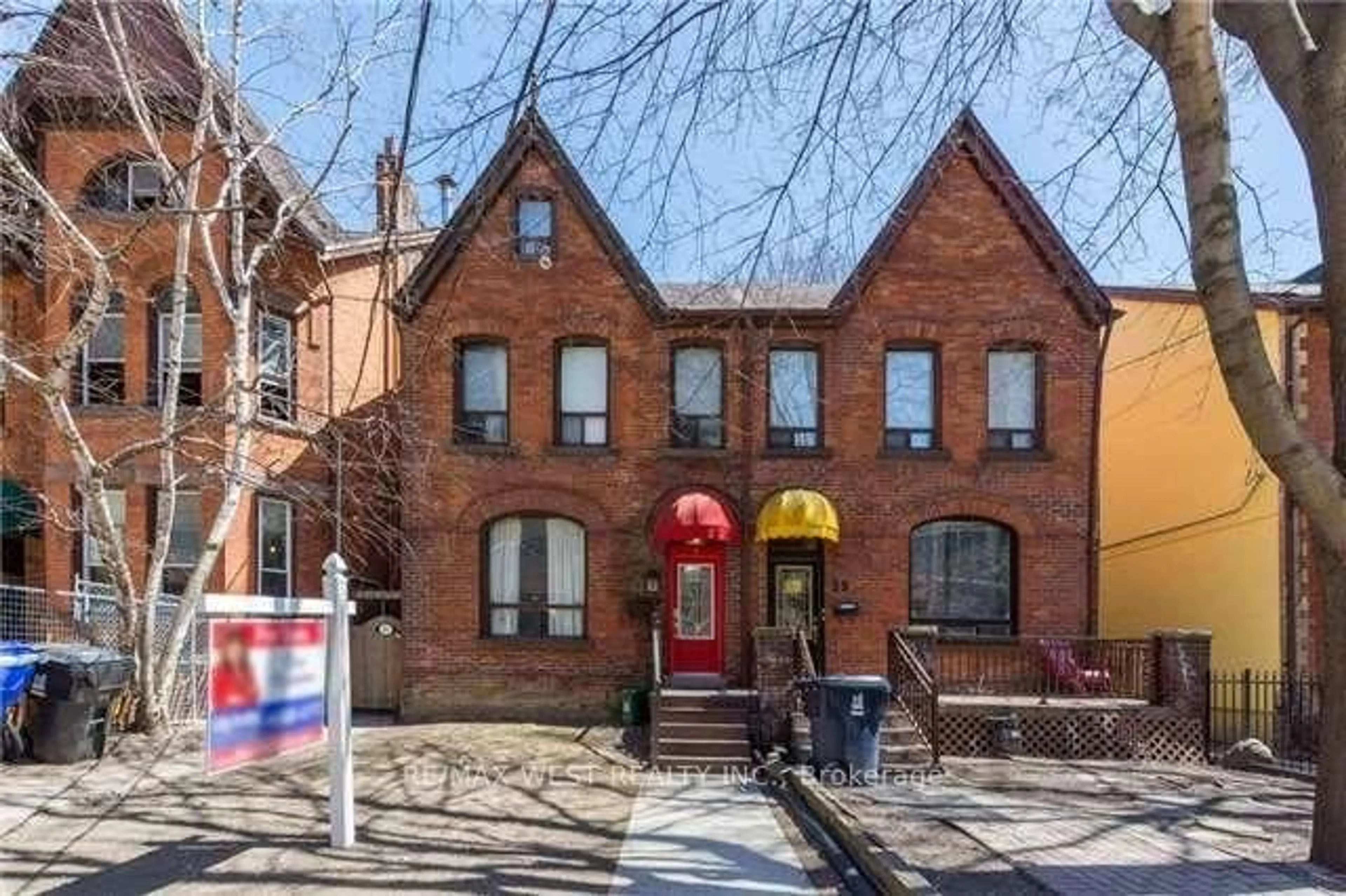 Home with brick exterior material, street for 61 Homewood Ave, Toronto Ontario M4Y 2K4