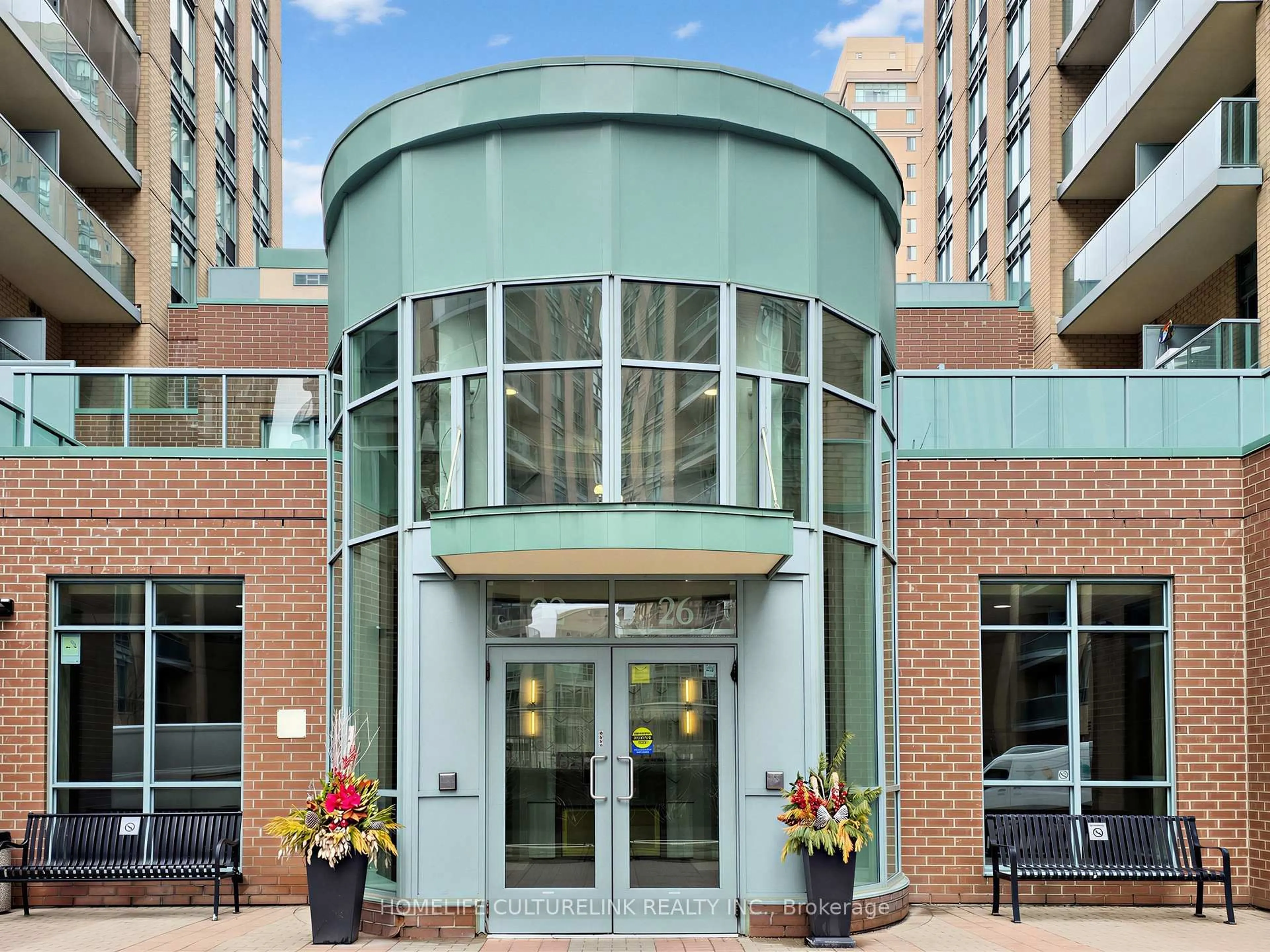 Indoor foyer for 22 Olive Ave #1501, Toronto Ontario M2N 7G6