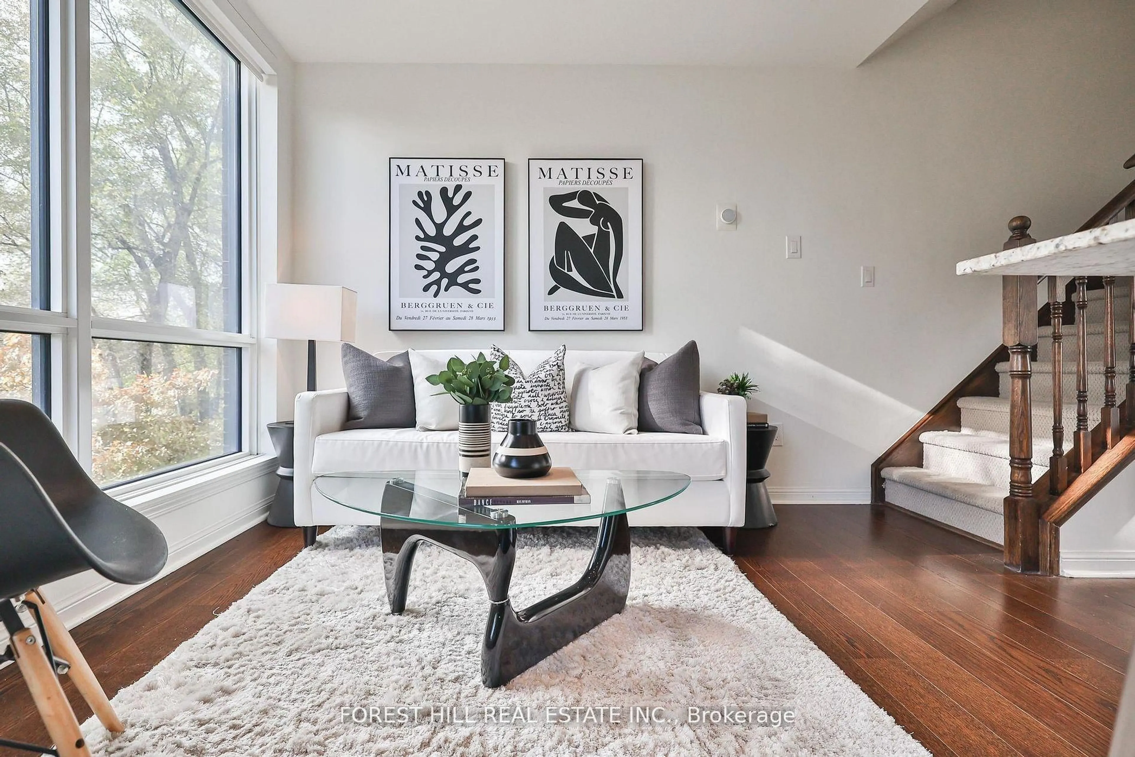 Living room with furniture, unknown for 639 Lawrence Ave #318, Toronto Ontario M6A 1A9