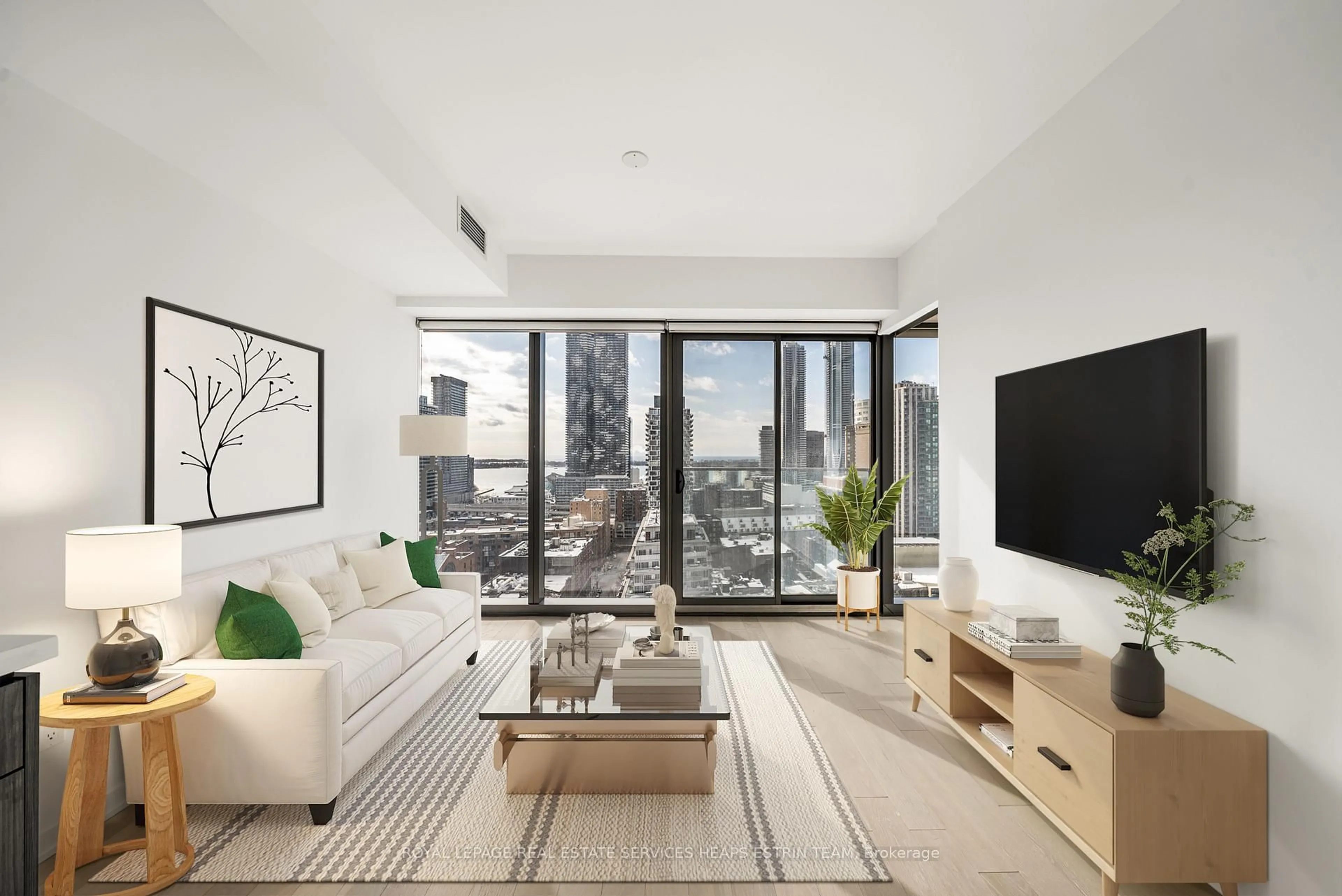 Living room with furniture, unknown for 60 Colborne St #2003, Toronto Ontario M5E 0B7