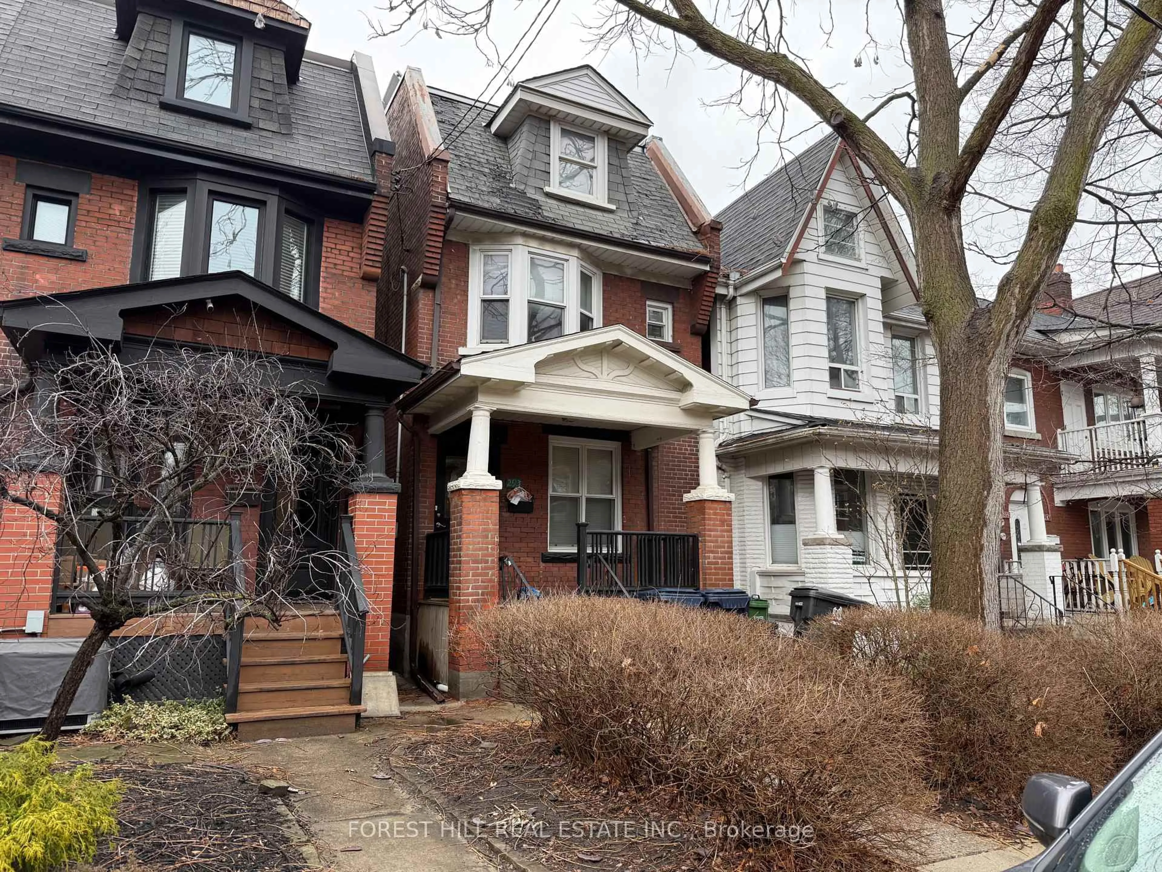 Home with brick exterior material, street for 293 St Clarens Ave, Toronto Ontario M6H 3W2
