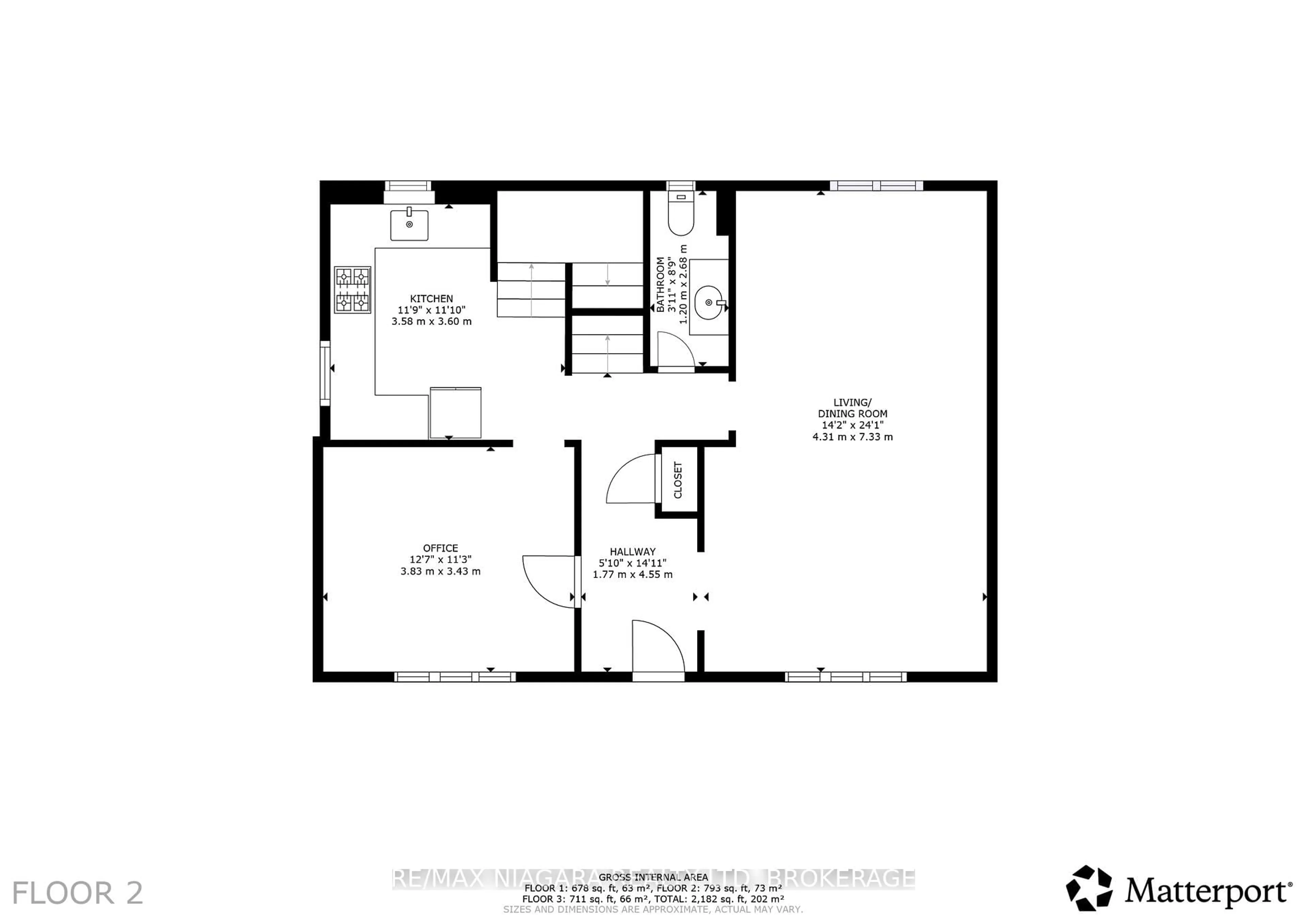 Floor plan for 65 Craigmore Cres, Toronto Ontario M2N 2Y6