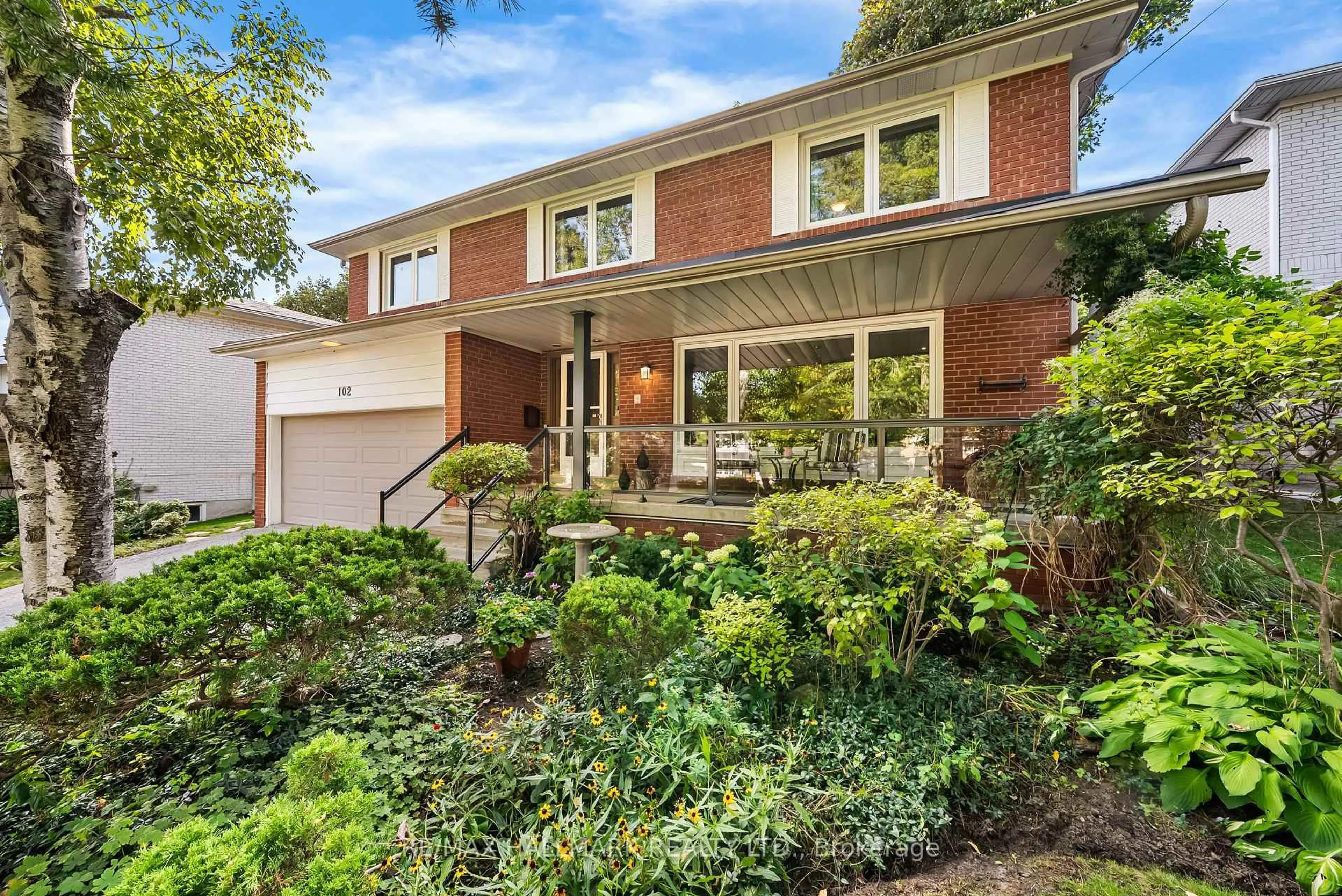 Home with brick exterior material, street for 102 Banstock Dr, Toronto Ontario M2K 2H6