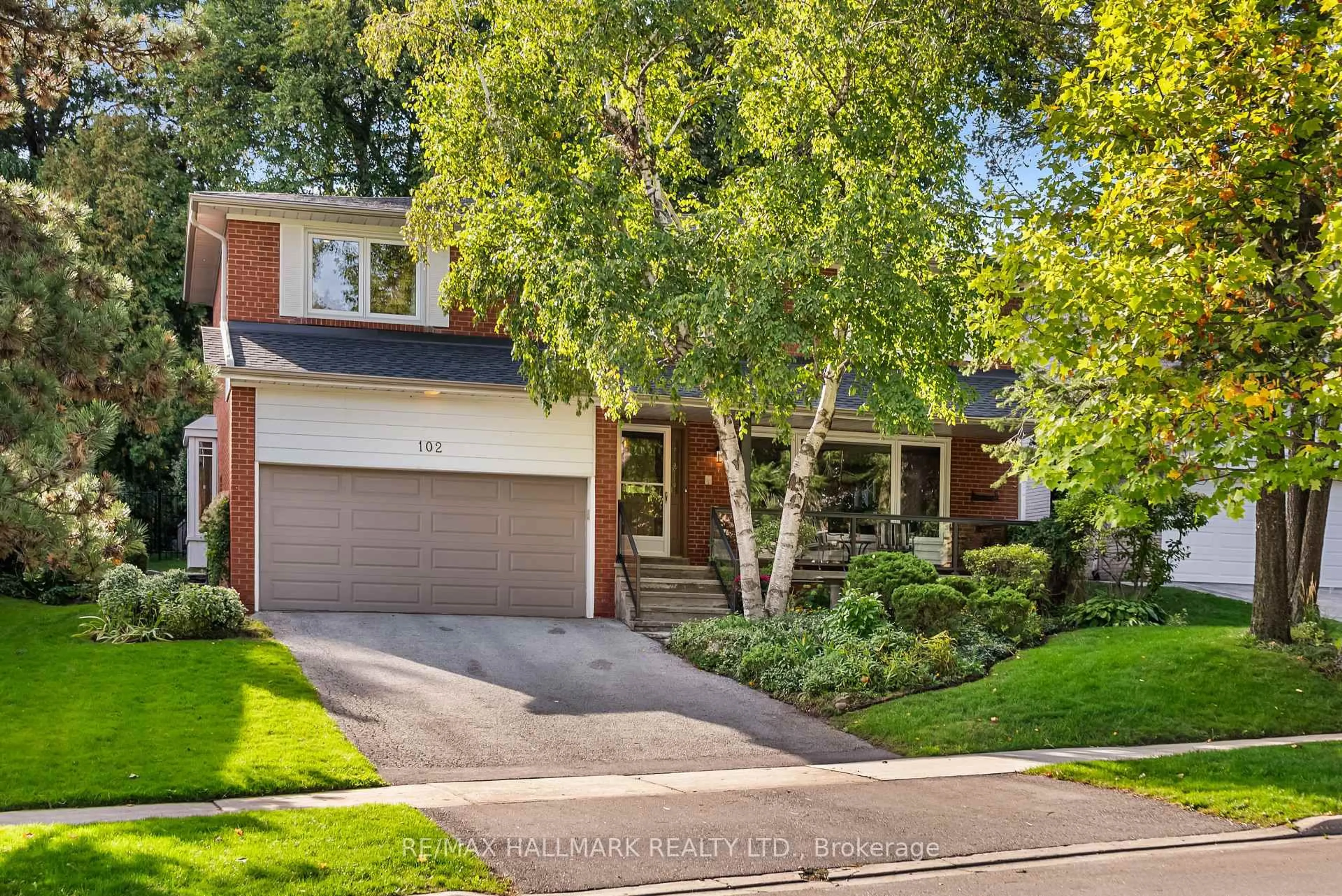 Home with brick exterior material, street for 102 Banstock Dr, Toronto Ontario M2K 2H6