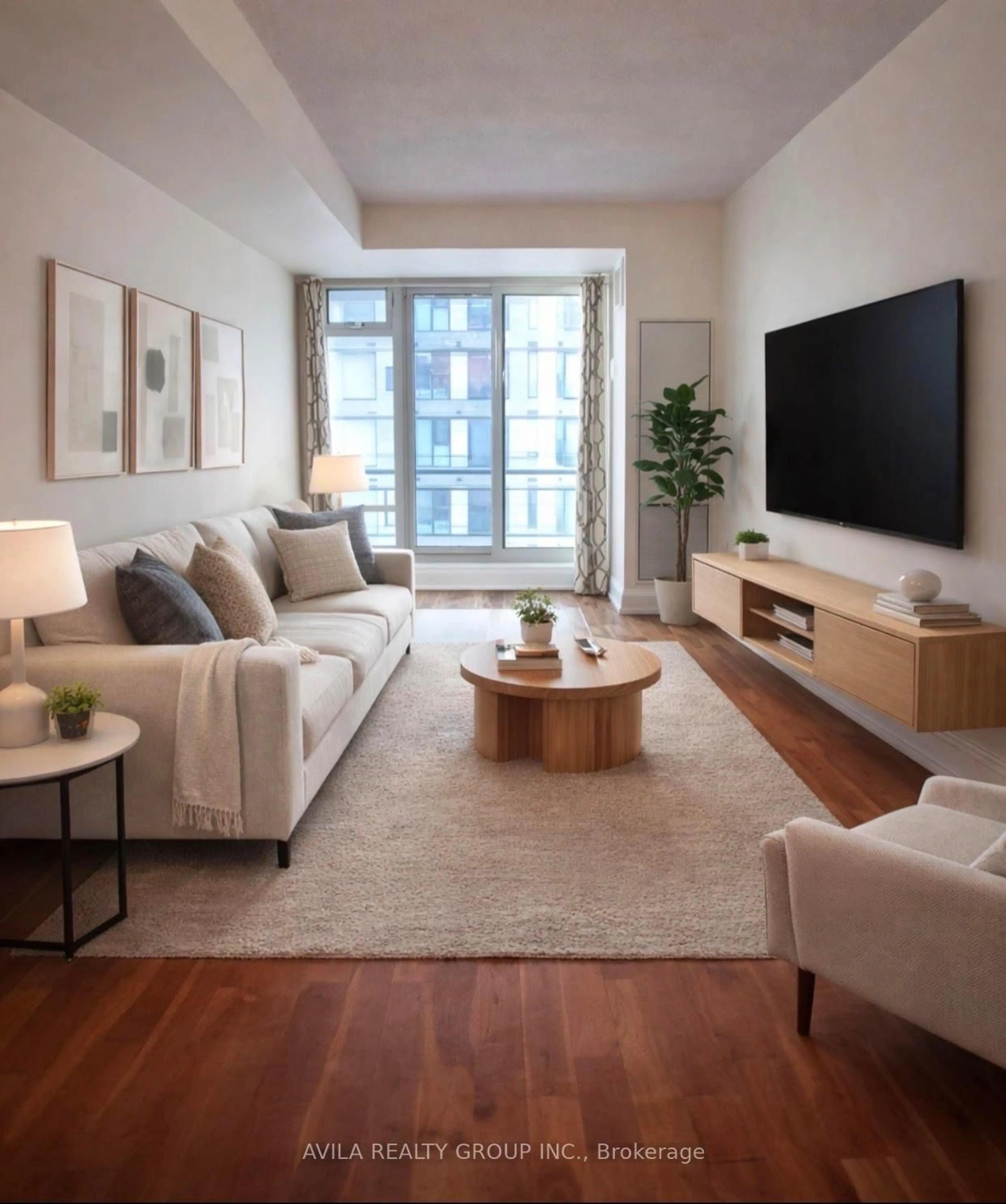 Living room with furniture, unknown for 2181 Yonge St #1504, Toronto Ontario M4S 3H7