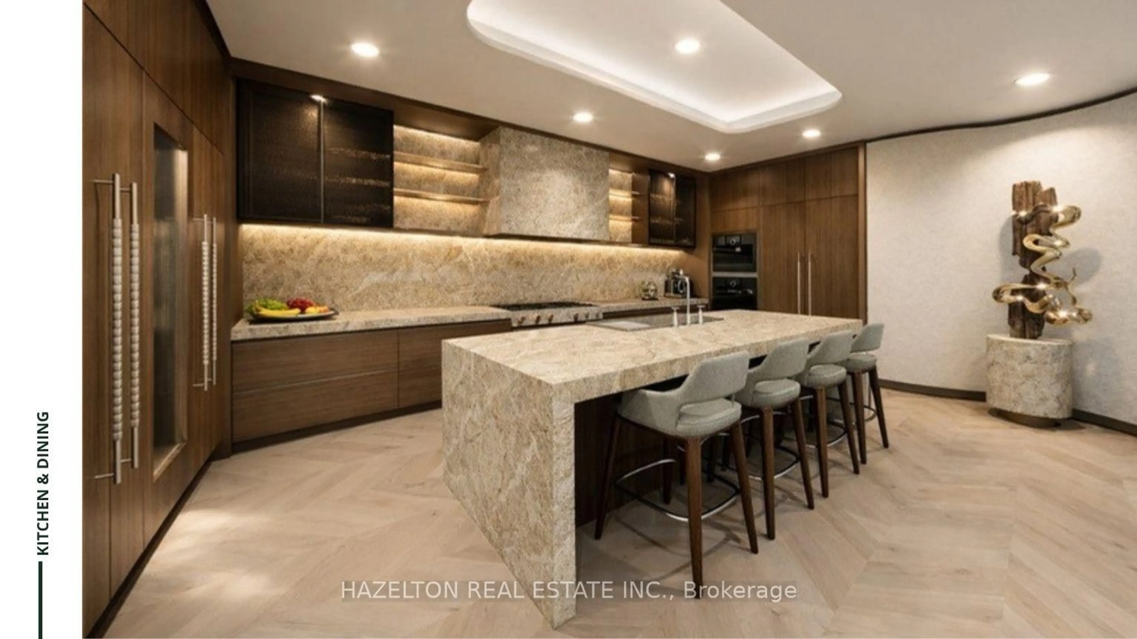Contemporary kitchen, ceramic/tile floor for 7 Dale Ave #PH4, Toronto Ontario M4W 1K2