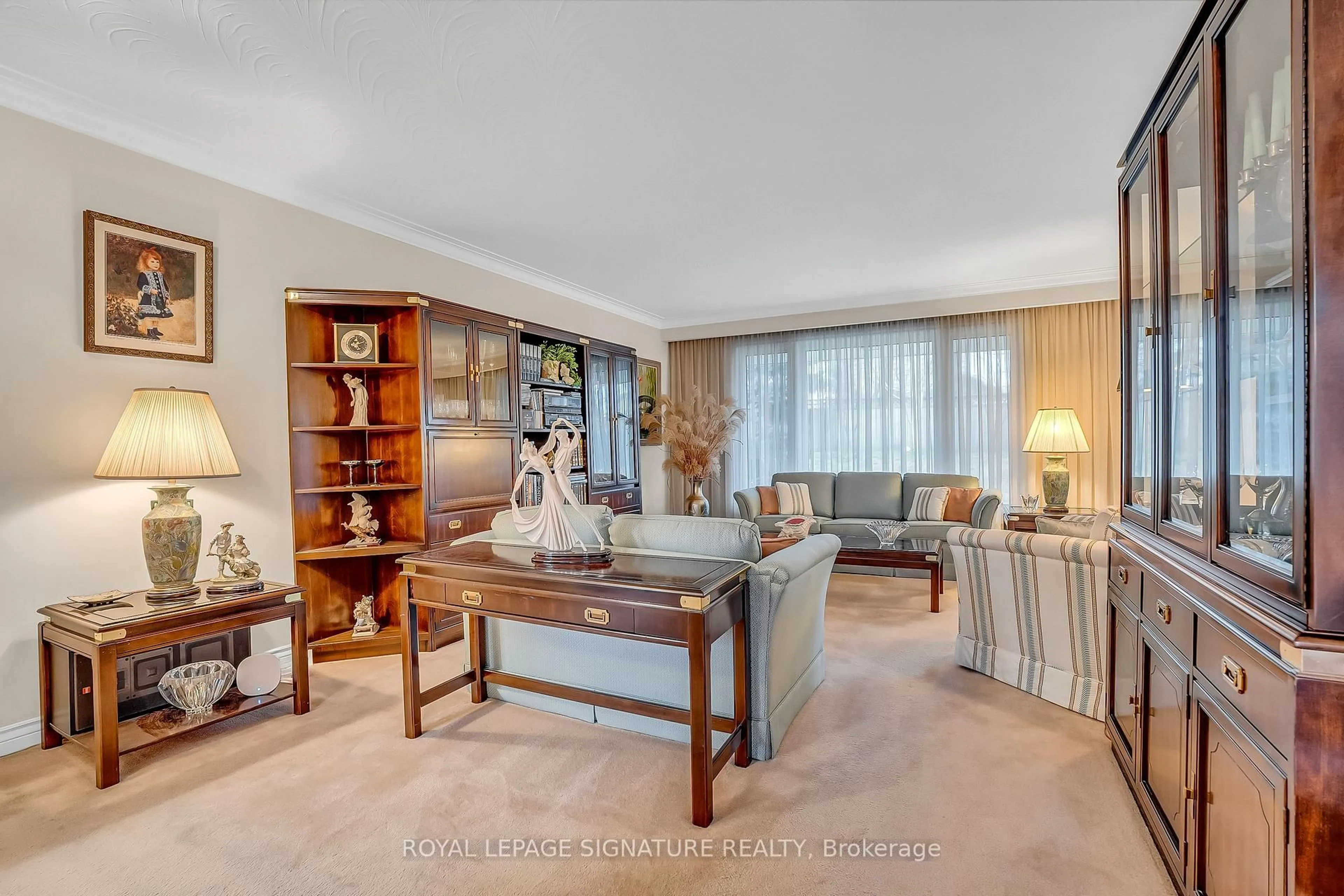 Living room with furniture, unknown for 57 Valentine Dr, Toronto Ontario M3A 3J7