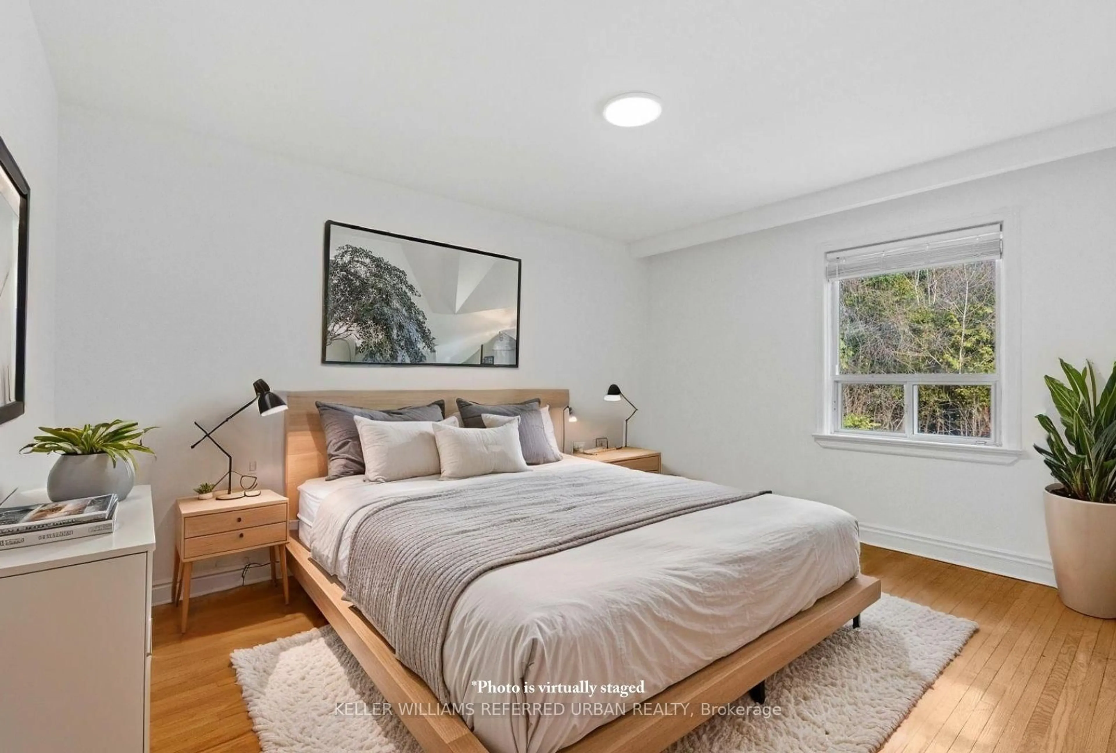 Bedroom with bed, unknown for 202 Park Home Ave, Toronto Ontario M2R 1A2