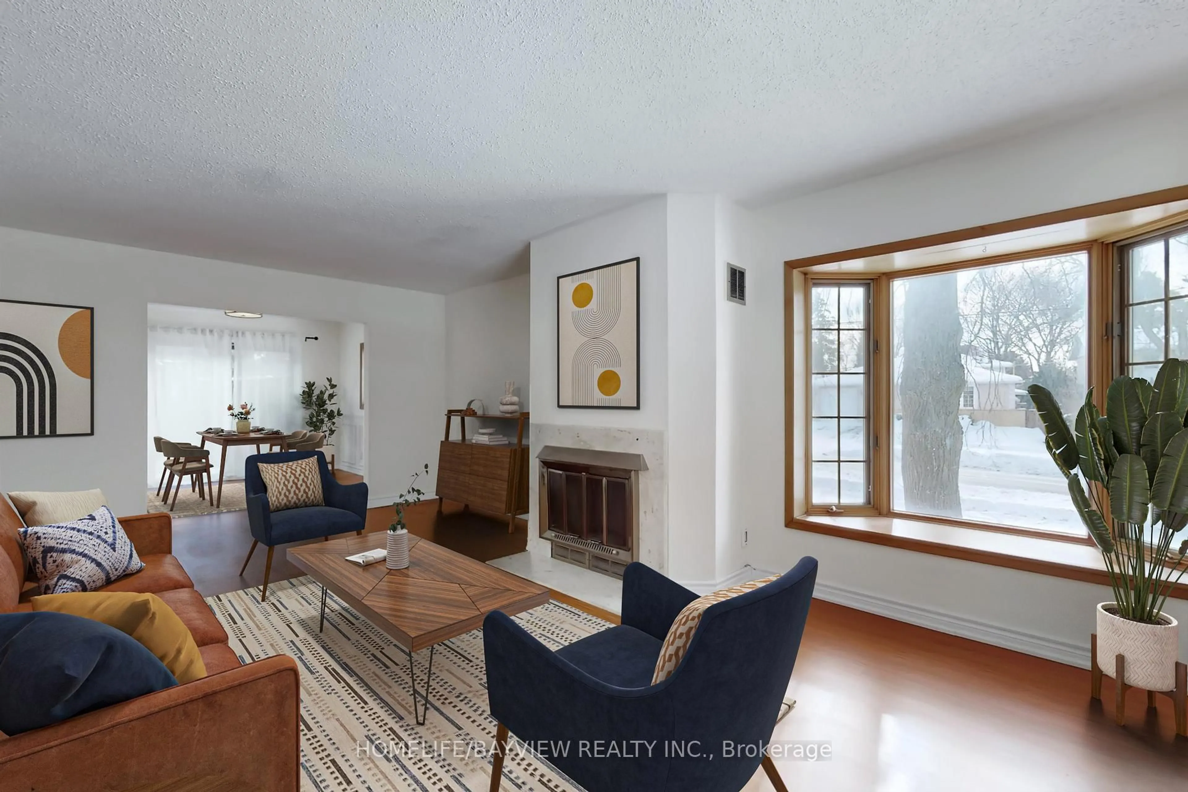 Living room with furniture, unknown for 22 Marowyne Dr, Toronto Ontario M2J 2A4