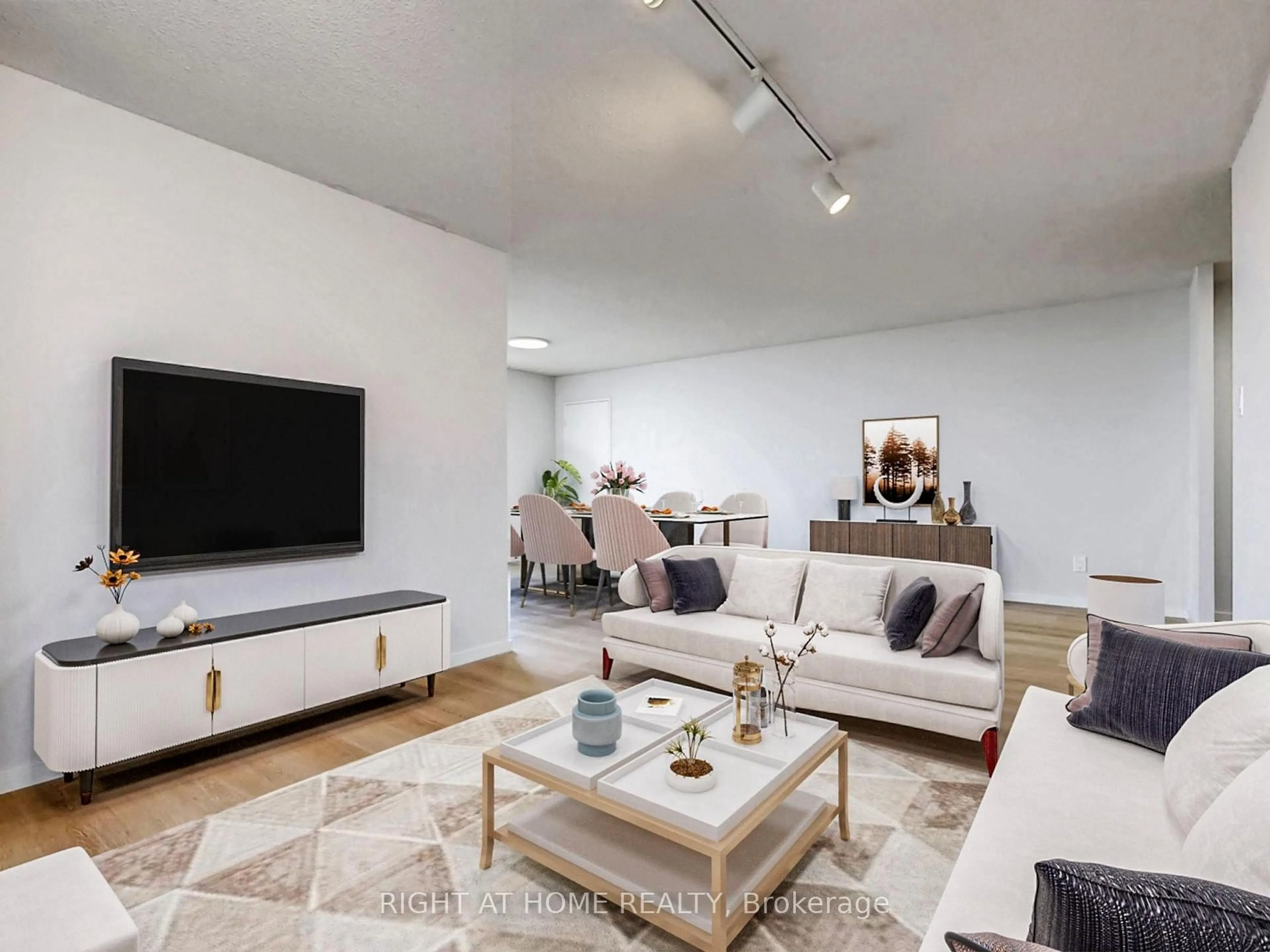 Living room with furniture, unknown for 133 Torresdale Ave #1602, Toronto Ontario M2R 3T2