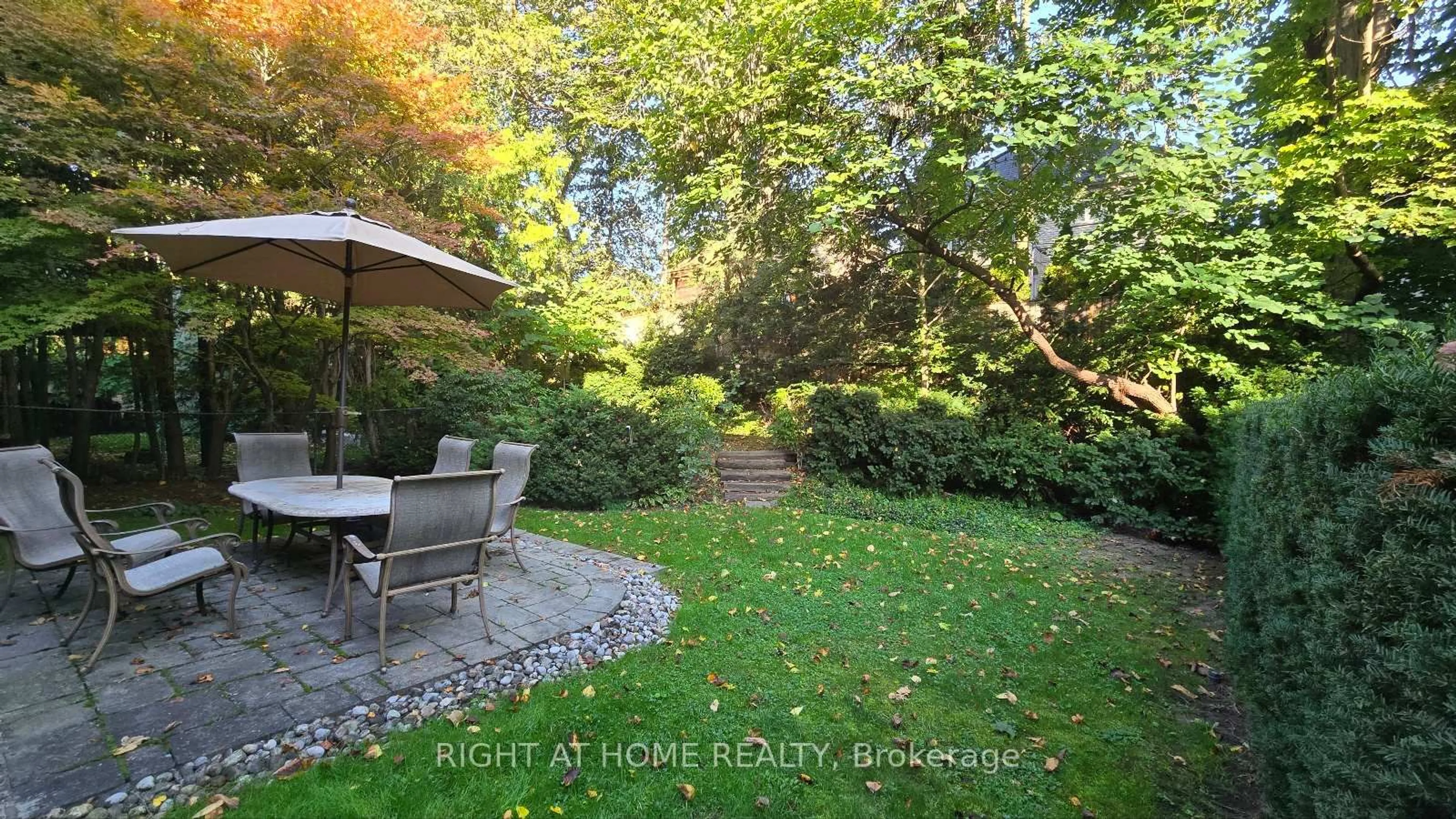 Patio, forest/trees view for 236 York Mills Rd, Toronto Ontario M2L 1L1