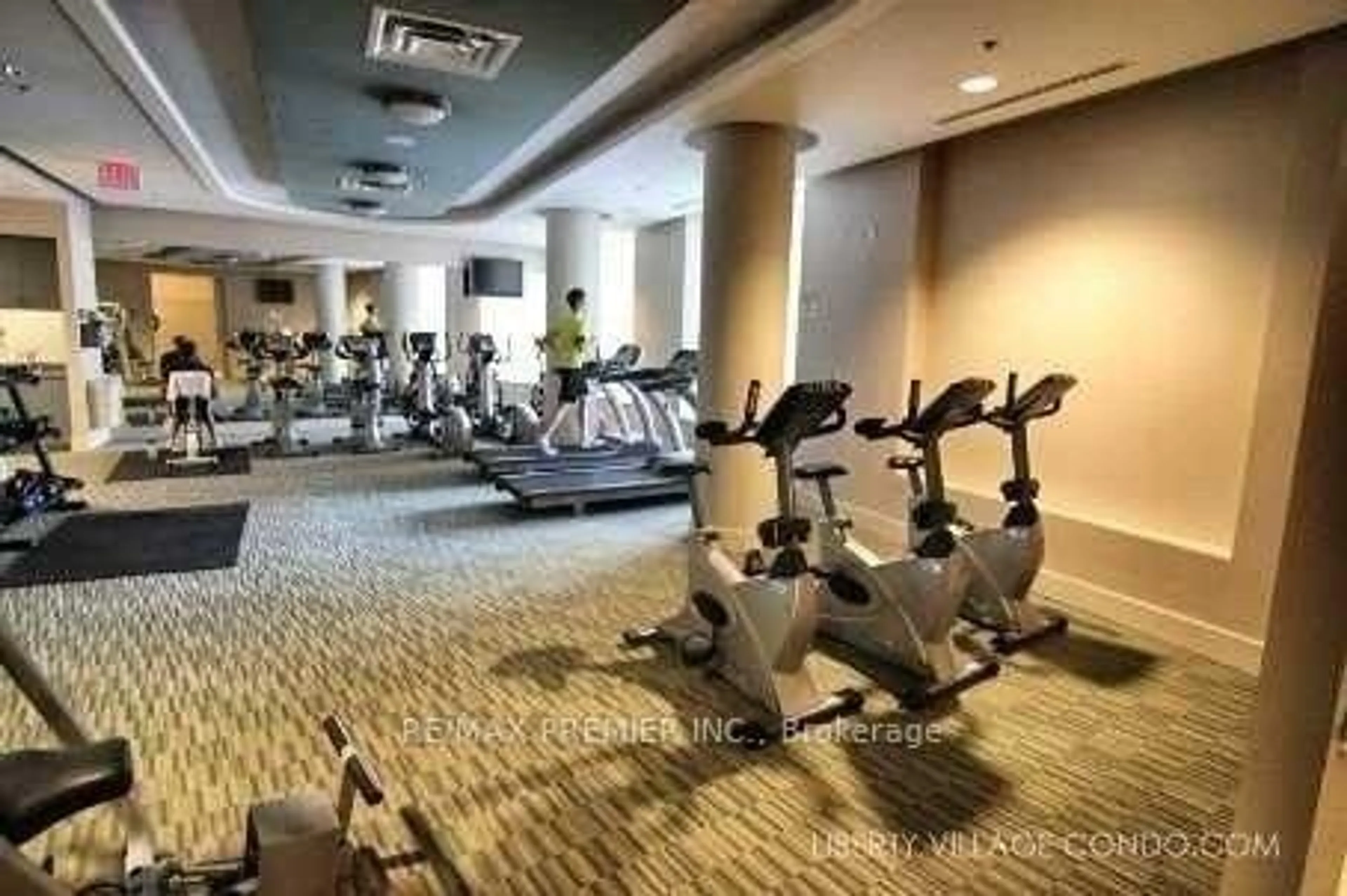 Gym or fitness room for 100 Western Battery Rd #1009, Toronto Ontario M6K 3S2