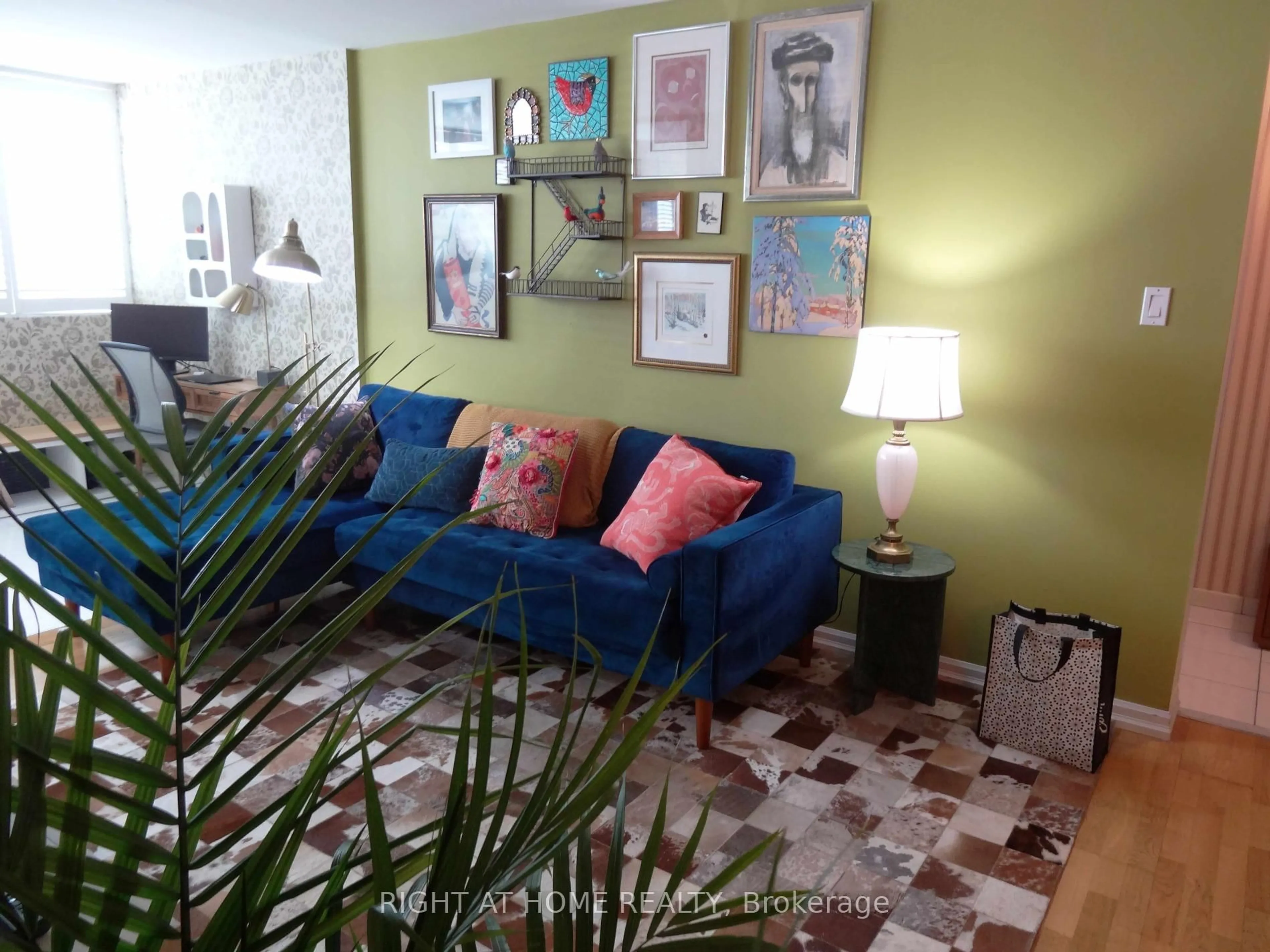 Living room with furniture, unknown for 80 Antibes Dr #704, Toronto Ontario M2R 3N5