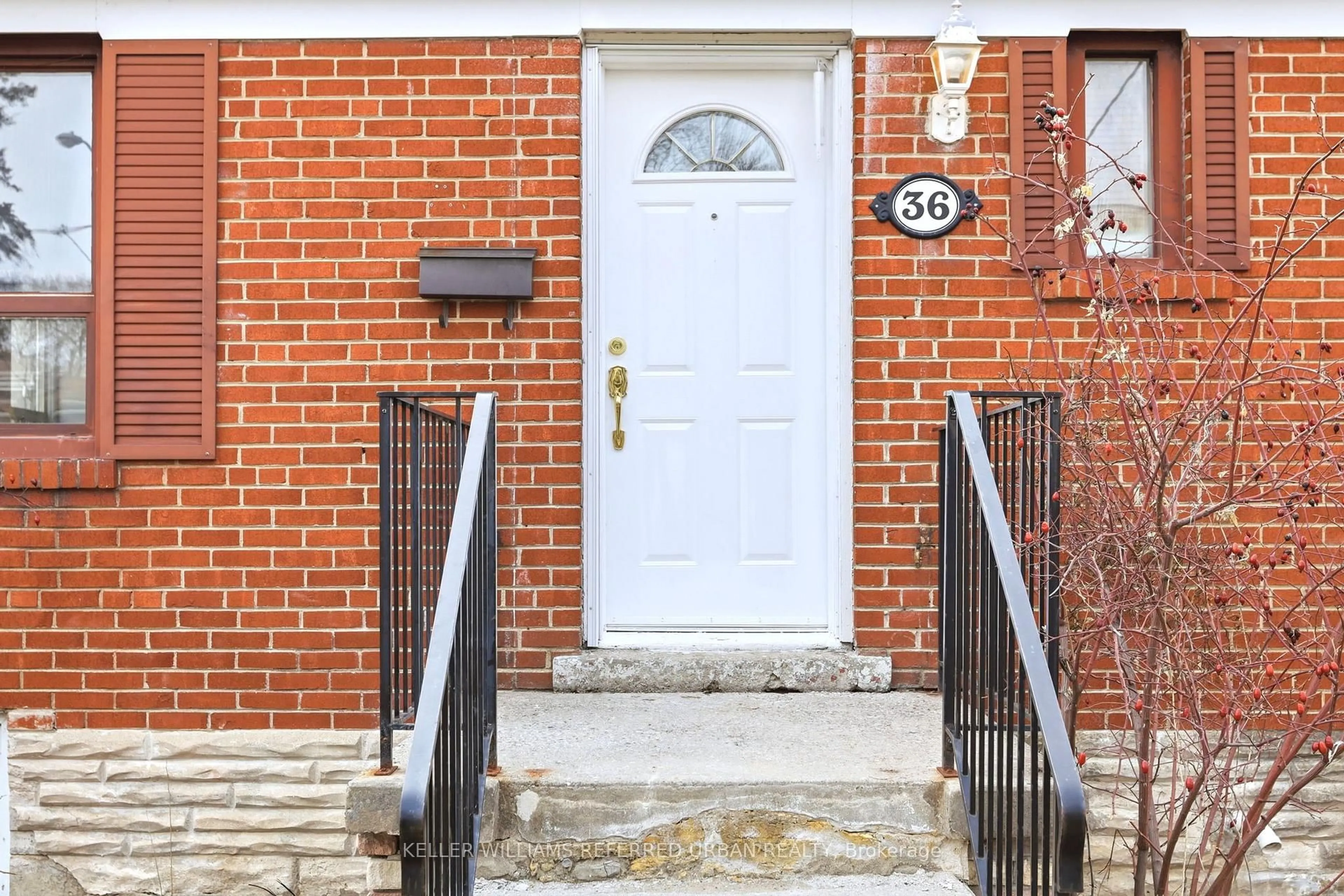 Home with brick exterior material, street for 36 Cobden St, Toronto Ontario M2R 1S2