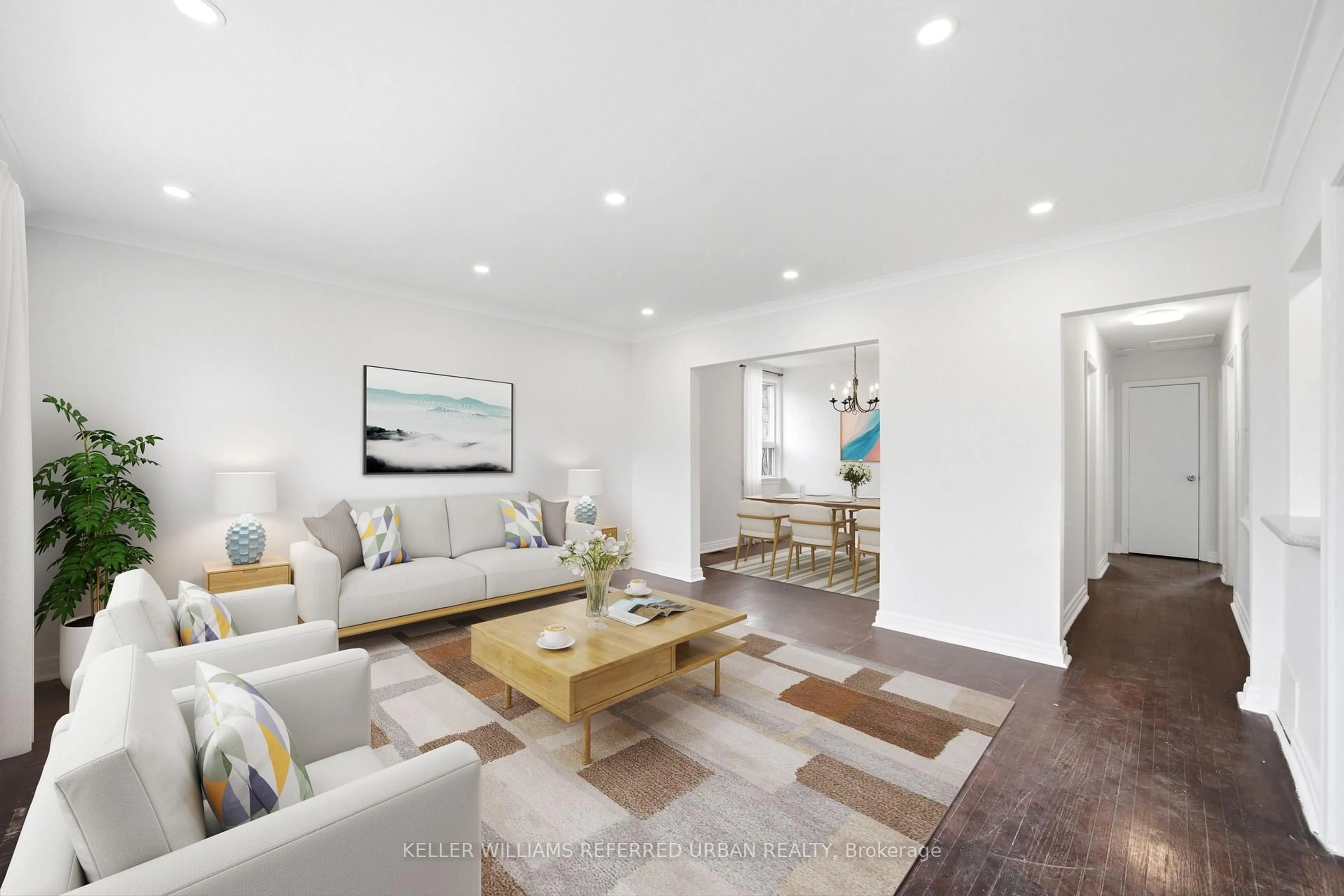 Living room with furniture, unknown for 36 Cobden St, Toronto Ontario M2R 1S2