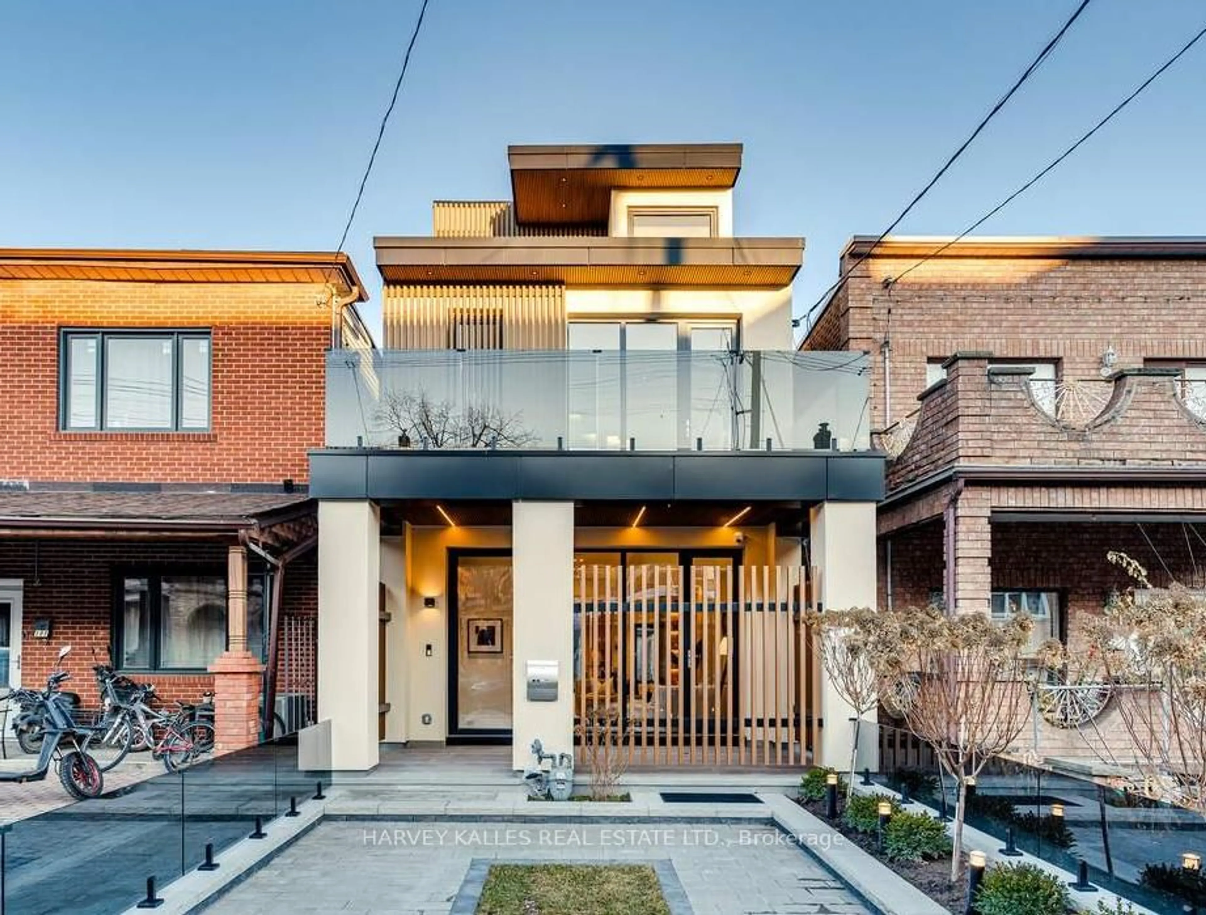 Home with brick exterior material, street for 179 Palmerston Ave, Toronto Ontario M6J 2J3