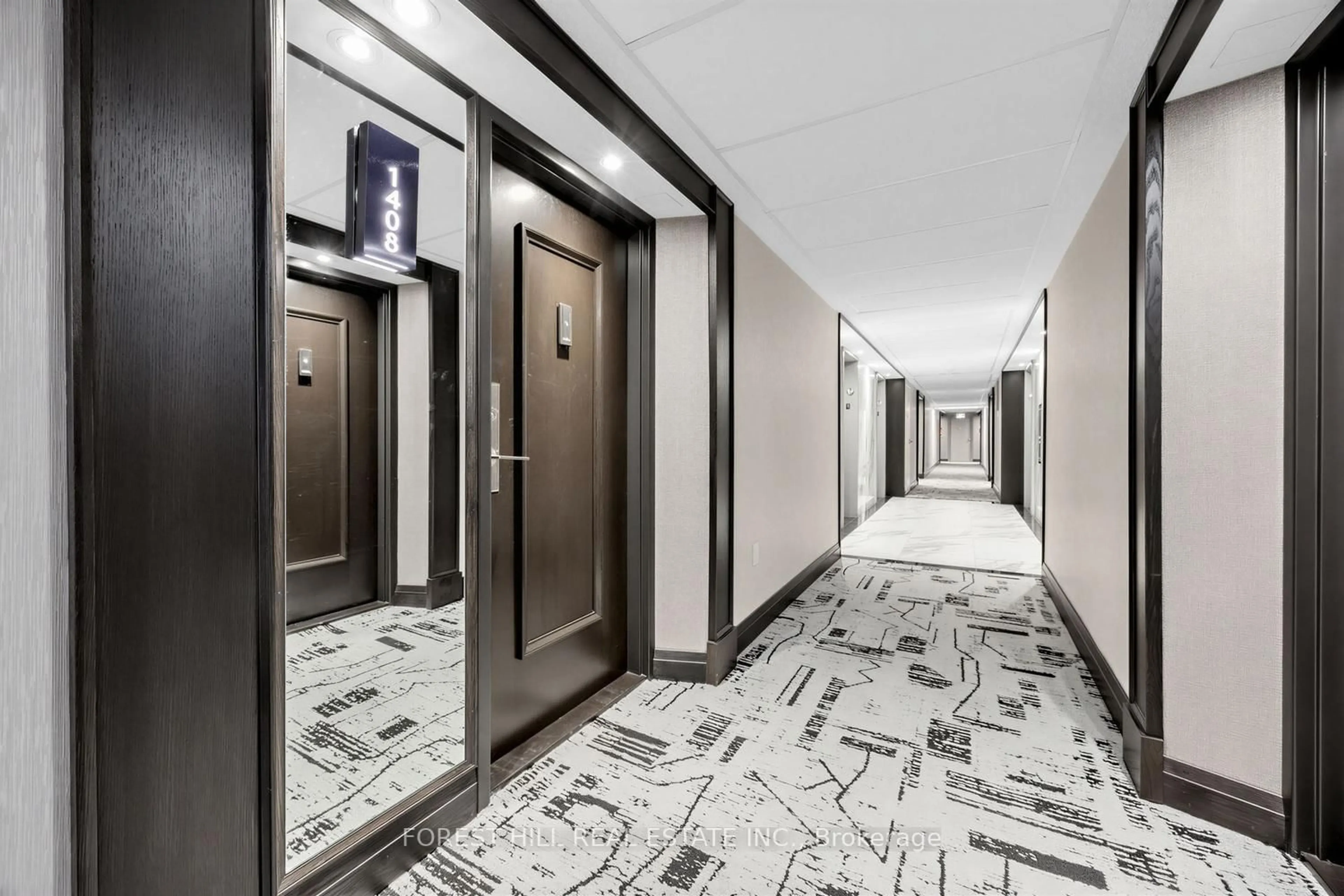 Indoor foyer for 55 Skymark Dr #1408, Toronto Ontario M2H 3N4