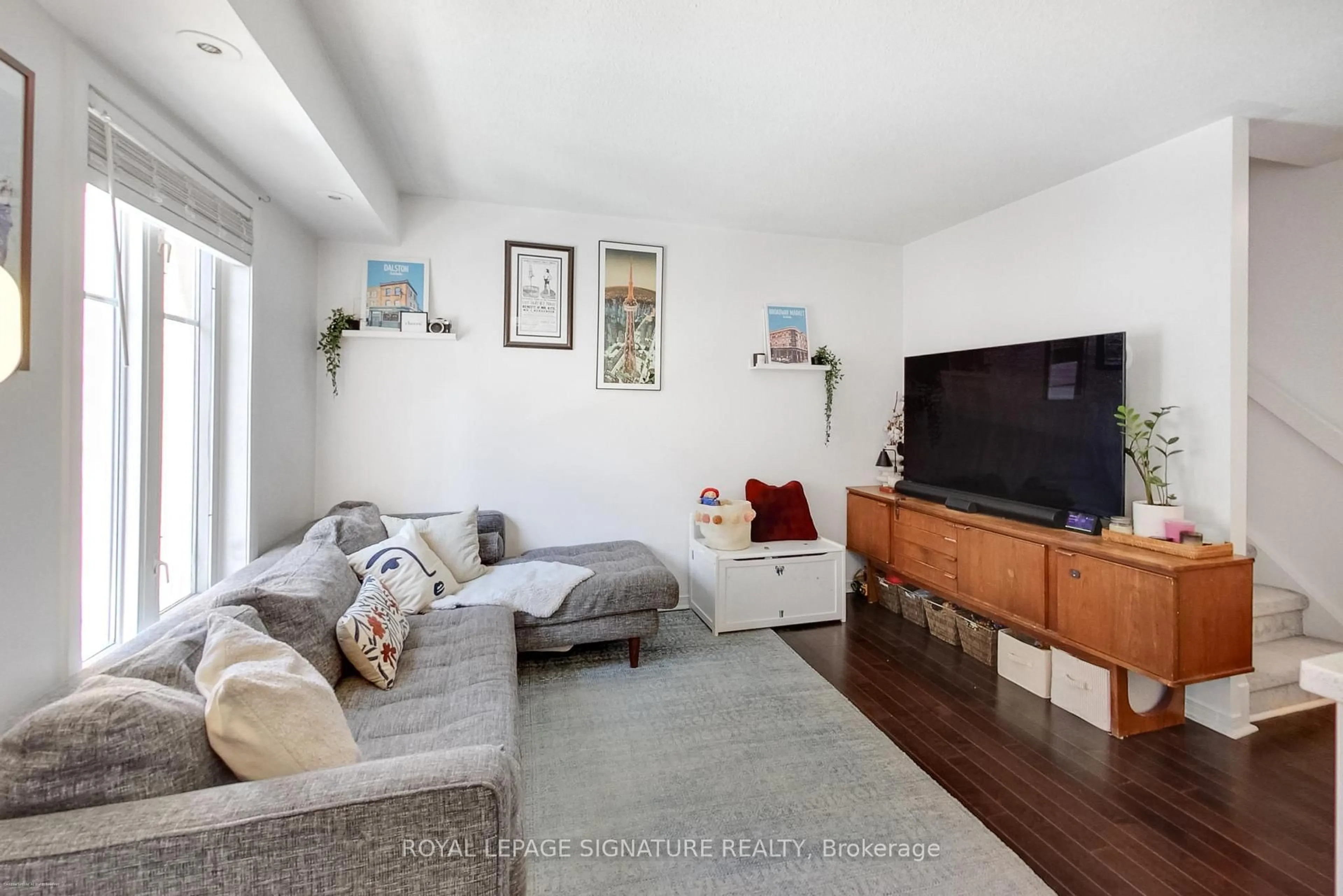 Living room with furniture, unknown for 46 Western Battery Rd #838, Toronto Ontario M6K 3P1