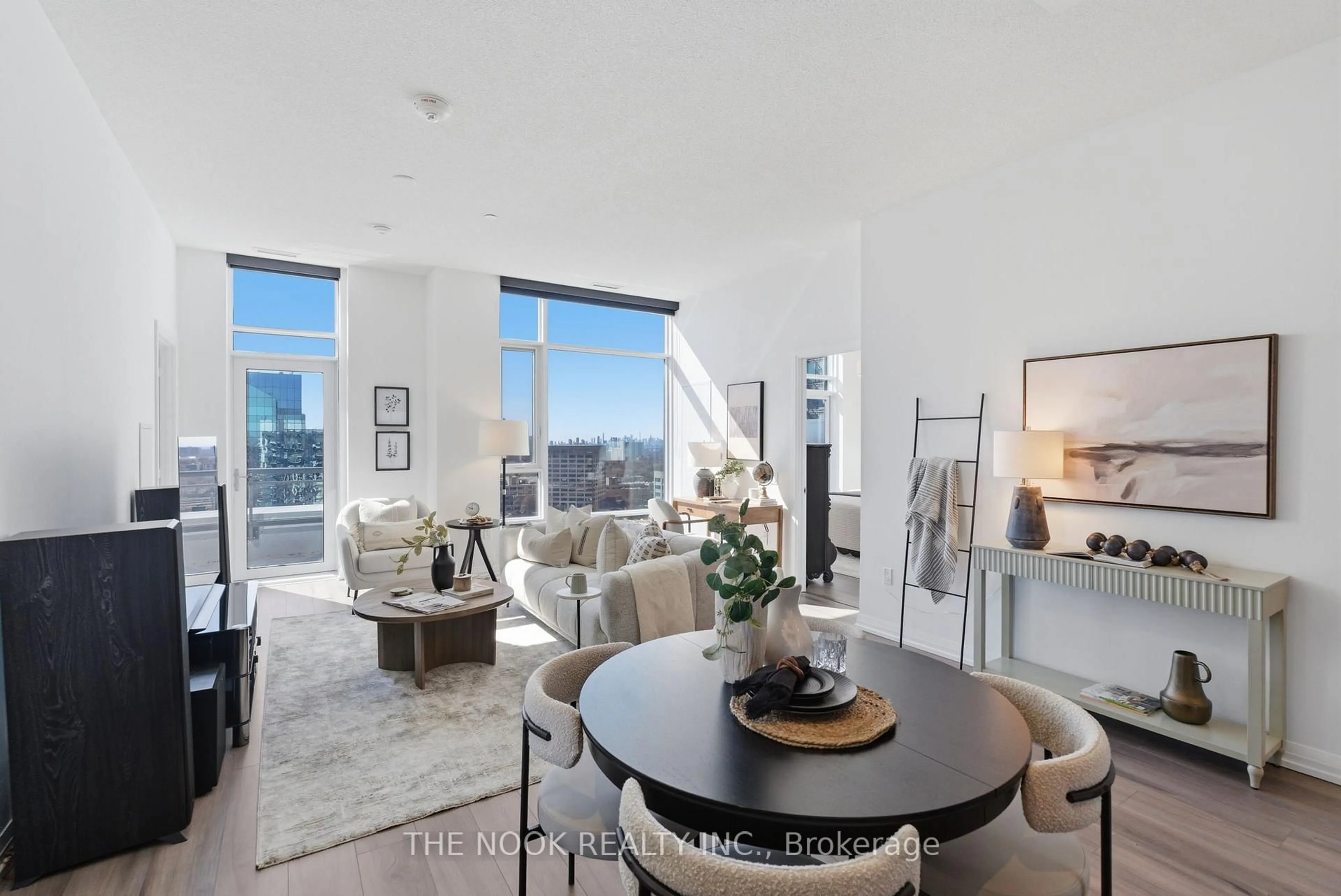 Living room with furniture, unknown for 60 Ann O'Reilly Rd #PH60, Toronto Ontario M2J 0C8