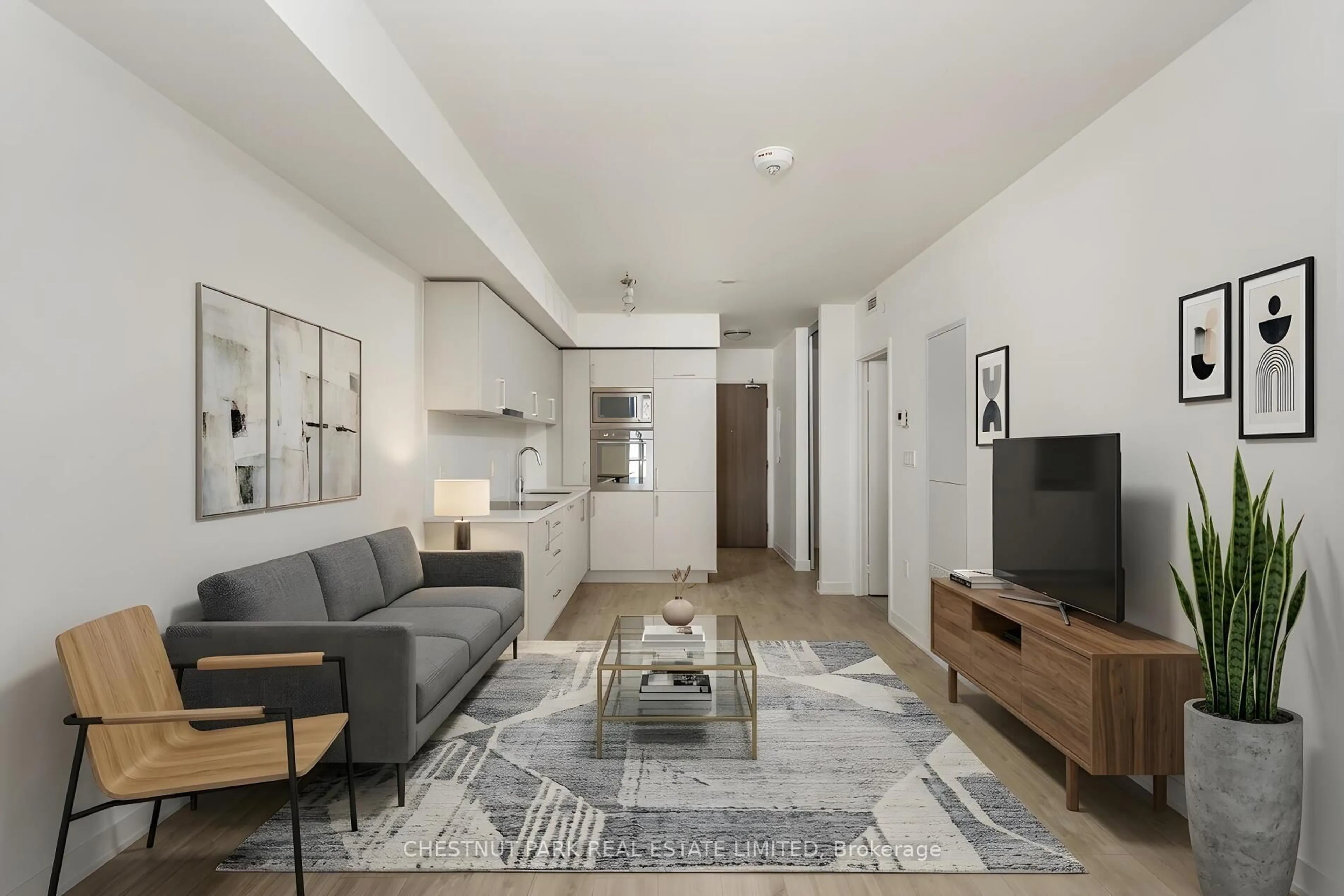 Living room with furniture, unknown for 576 Front St #721E, Toronto Ontario M5V 1C1