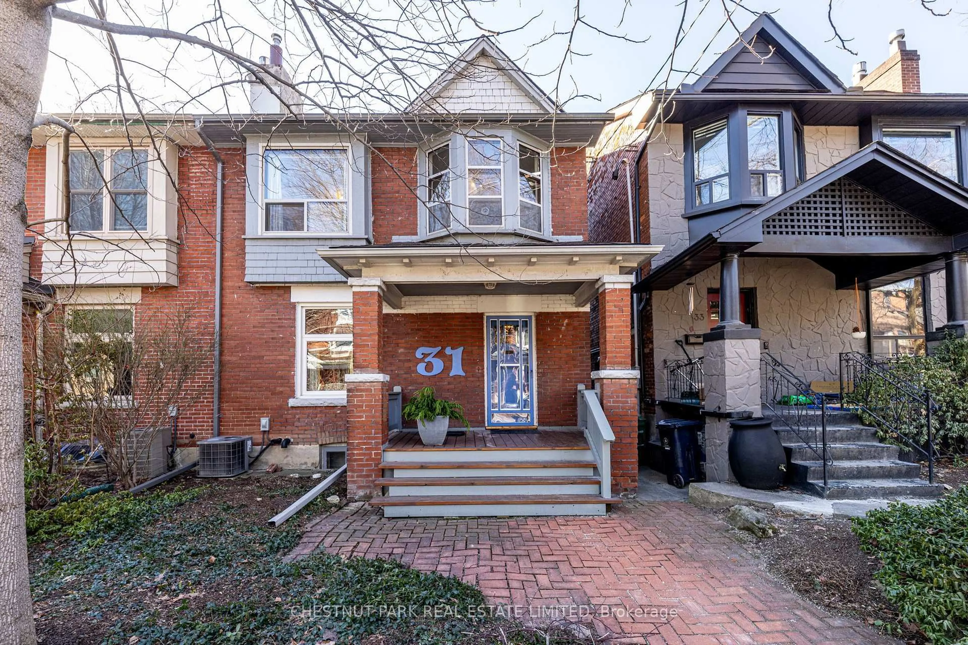 Home with brick exterior material, street for 31 Palmerston Gdns, Toronto Ontario M6G 1V8