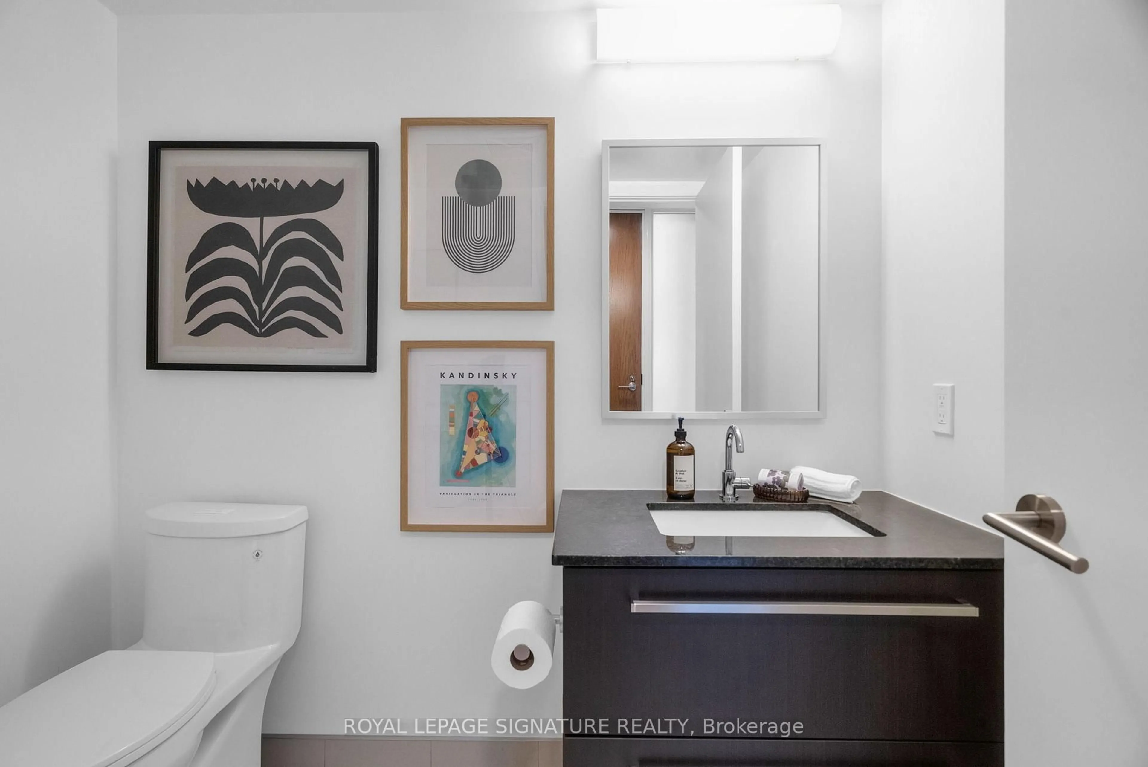 Contemporary bathroom, ceramic/tile floor for 106 Varna Dr #8, Toronto Ontario M6A 0C8