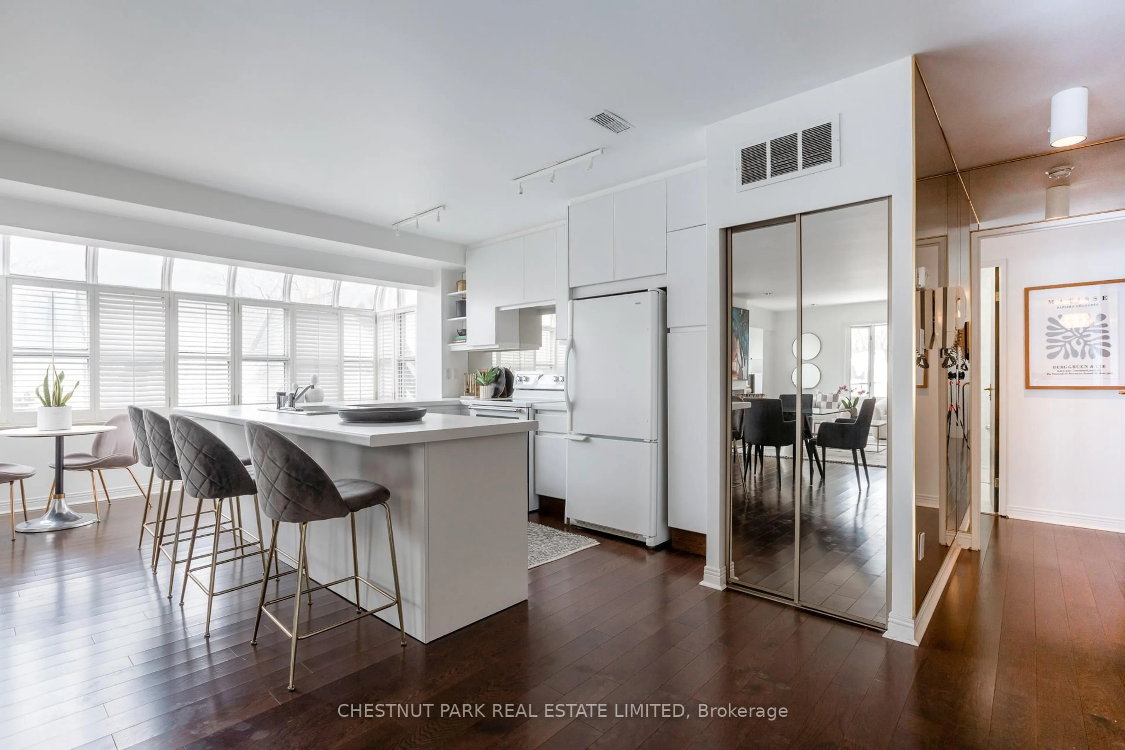 Open concept kitchen, unknown for 8 Hawthorn Ave #PH3, Toronto Ontario M4W 2Z2