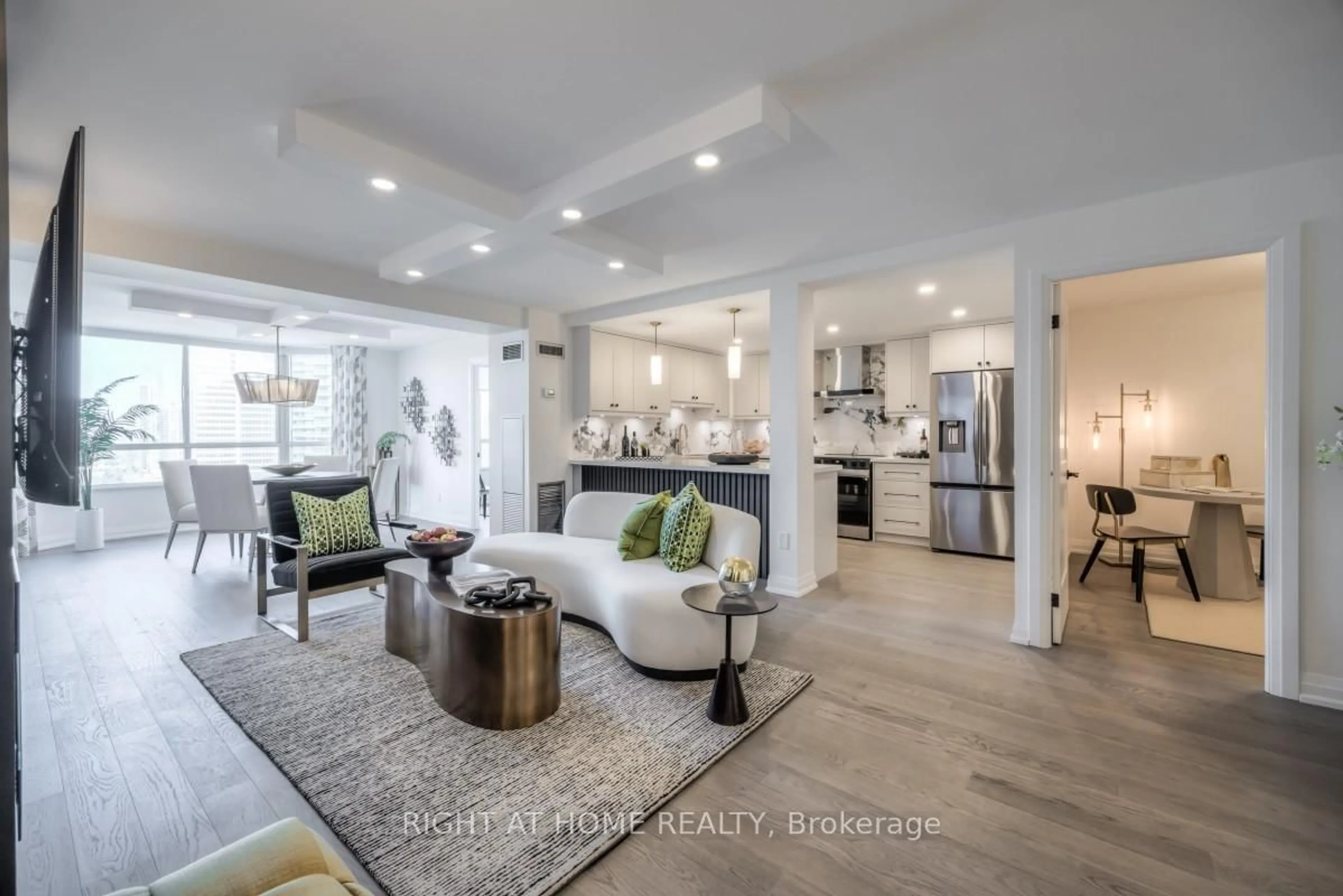 Open concept kitchen, unknown for 5444 Yonge St #1810, Toronto Ontario M2N 6J4