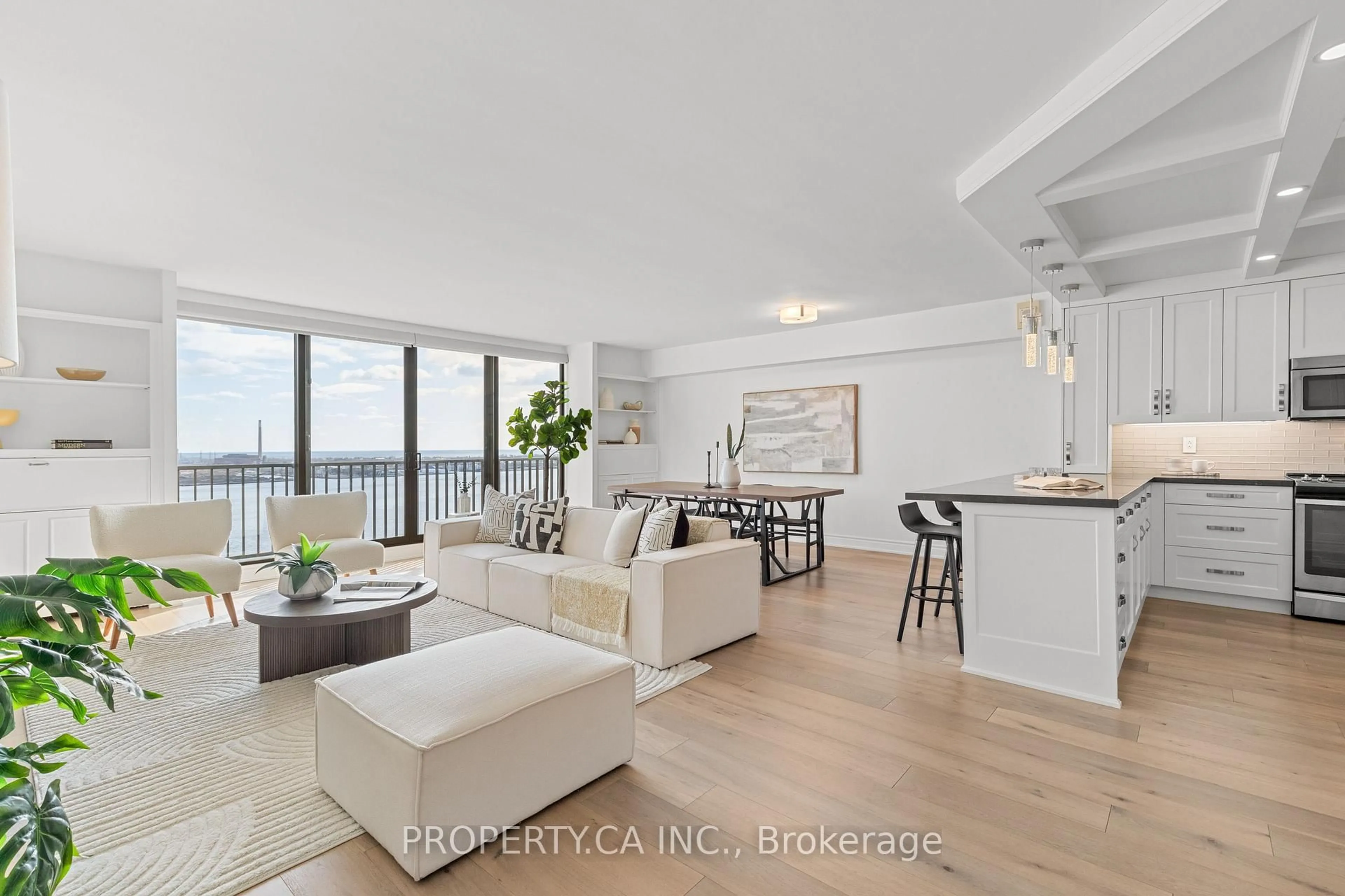 Living room with furniture, unknown for 33 Harbour Sq #2804, Toronto Ontario M5J 2G2